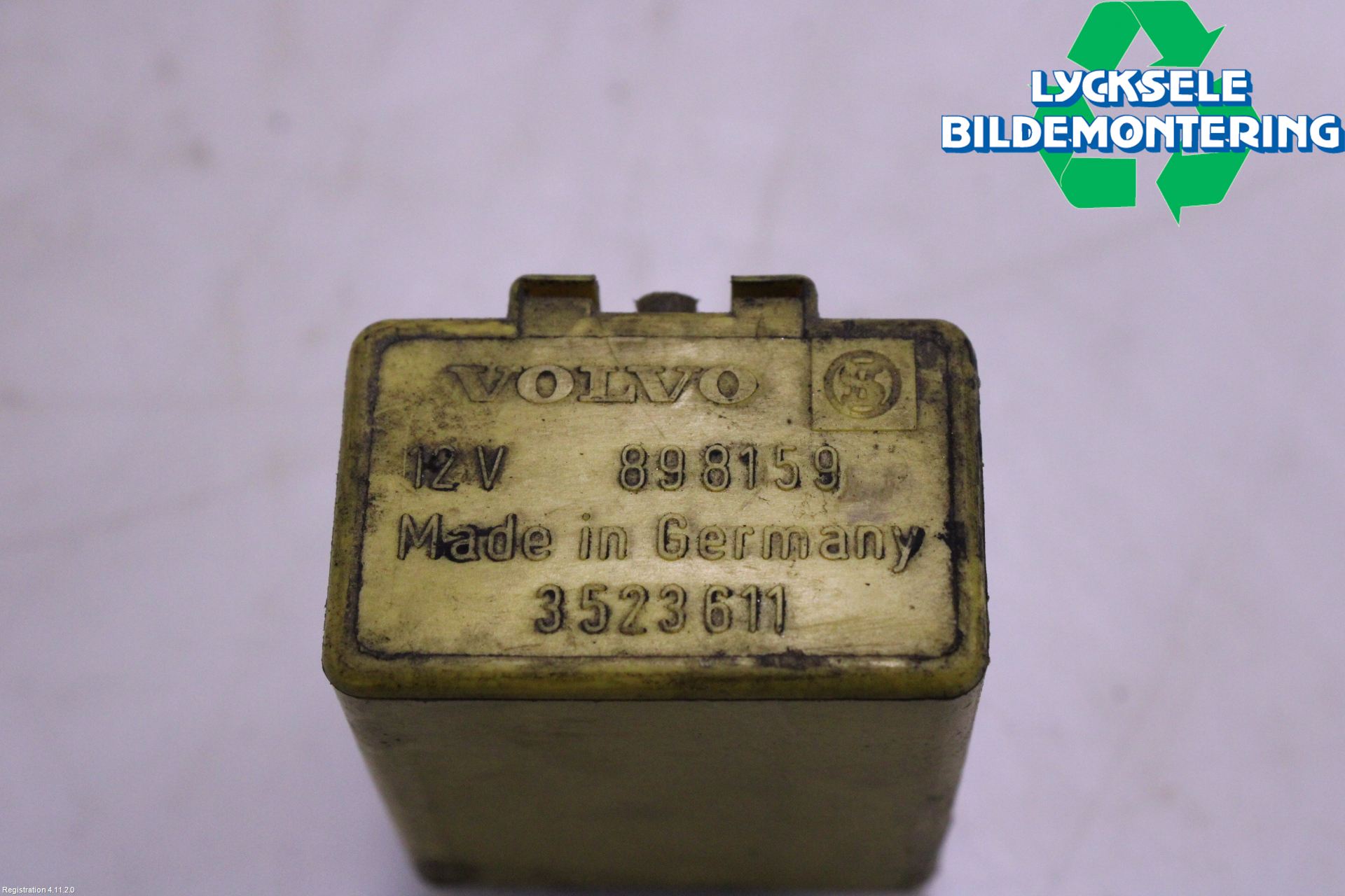 Volvo 940 91-98 Relä Torkarmotor