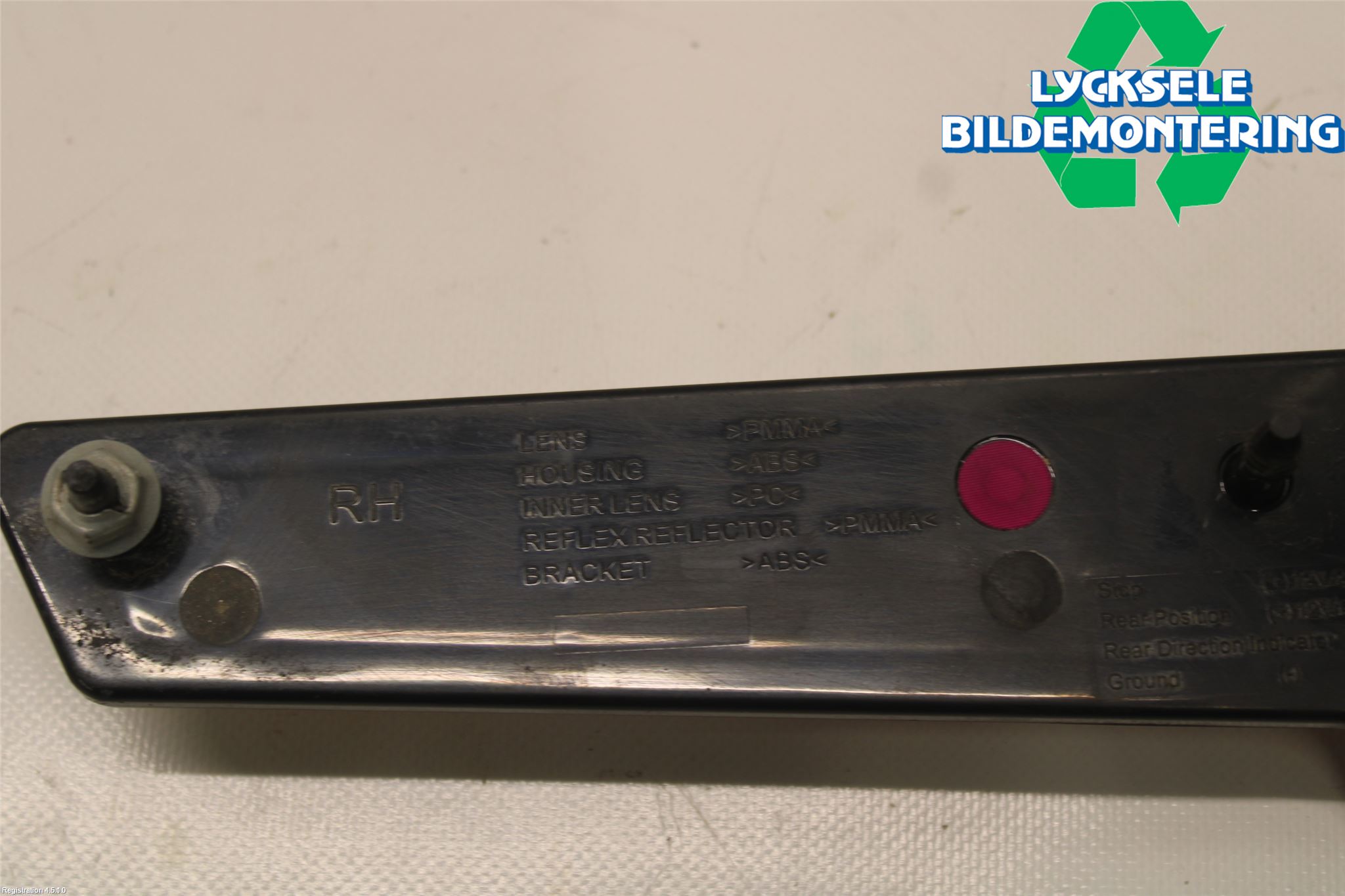 MC och moped ATV POLARIS Bakljus Höger