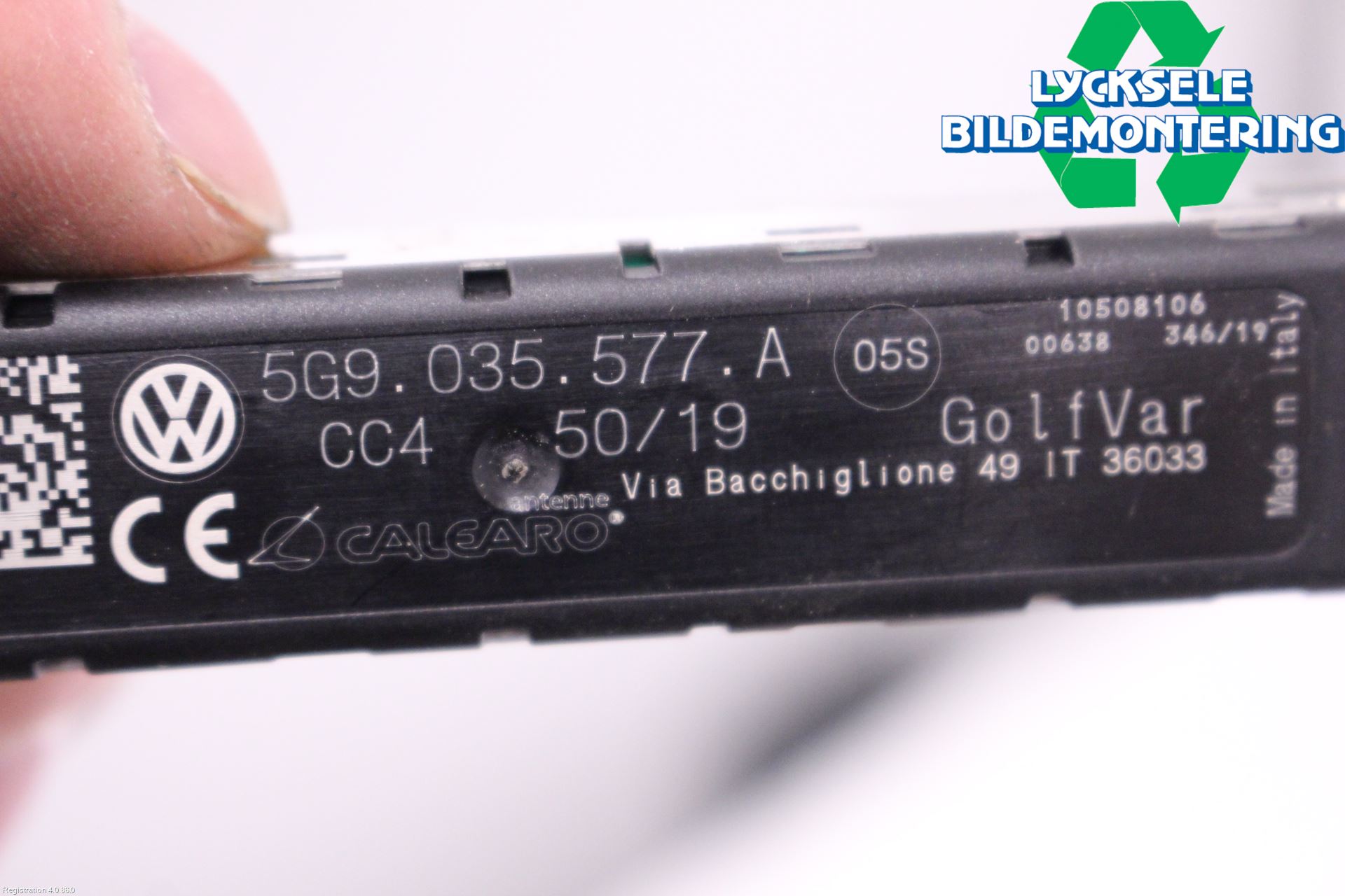 Volkswagen VW GOLF / E-GOLF VII 13-20 Antennförstärkare