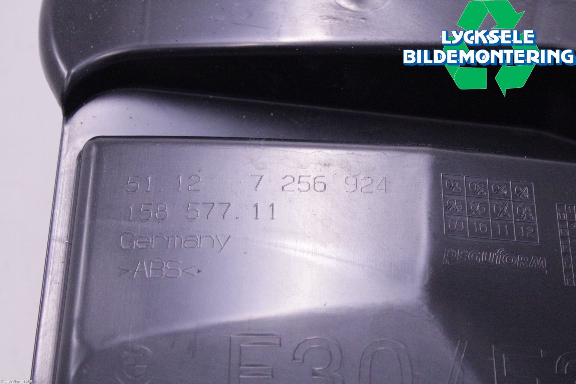 BMW 3 F30/F31/F80 12-19 Stötfångarfäste Bak Hö