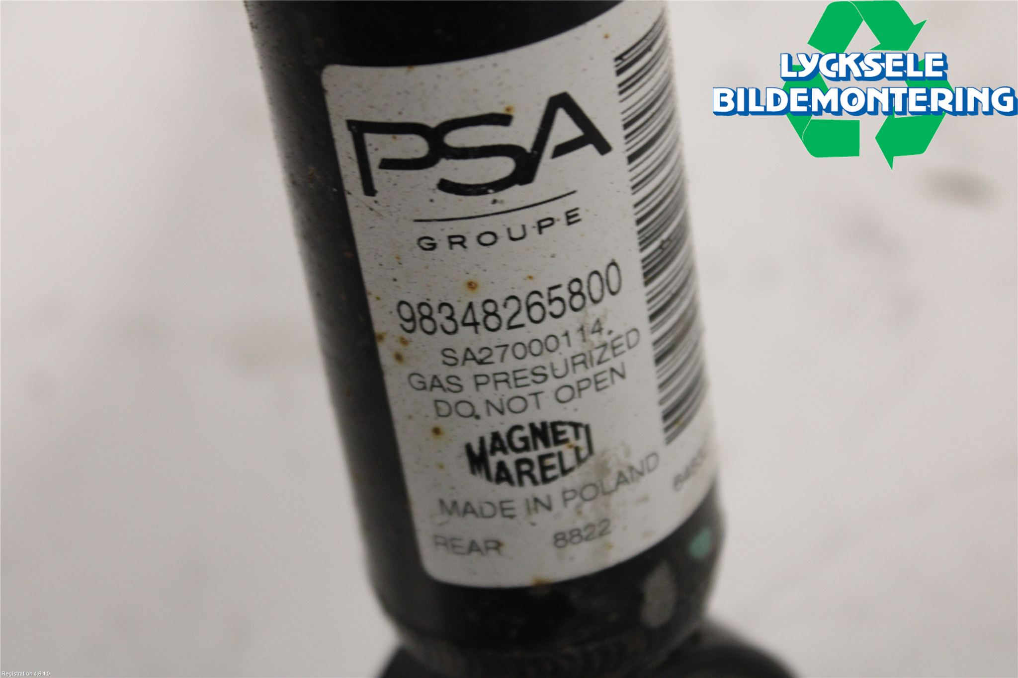 Peugeot 208/E-208 20- Stötdämpare Bak