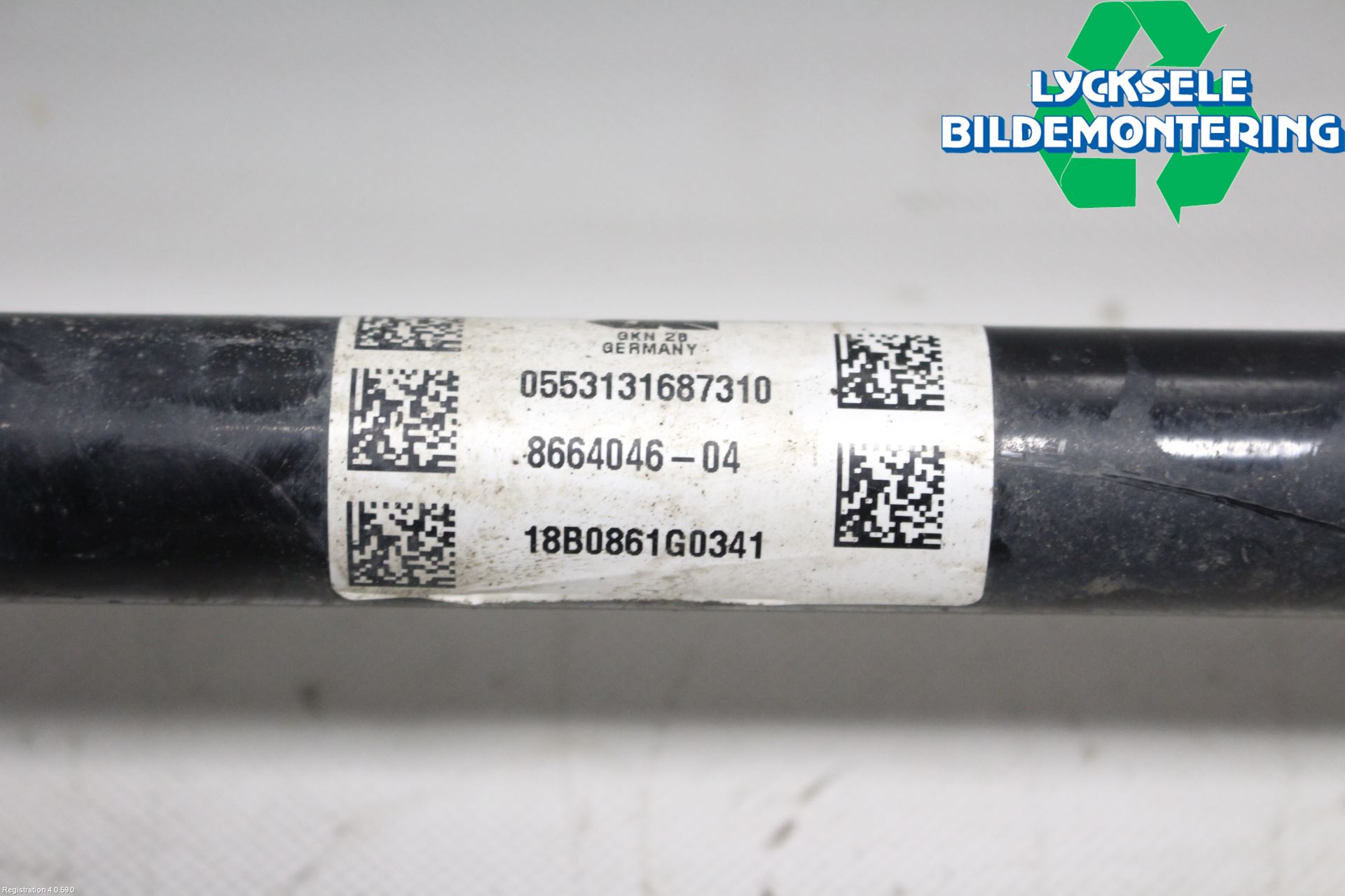 BMW 5 G30/G31/F90 17-23 Drivaxel Bak Höger