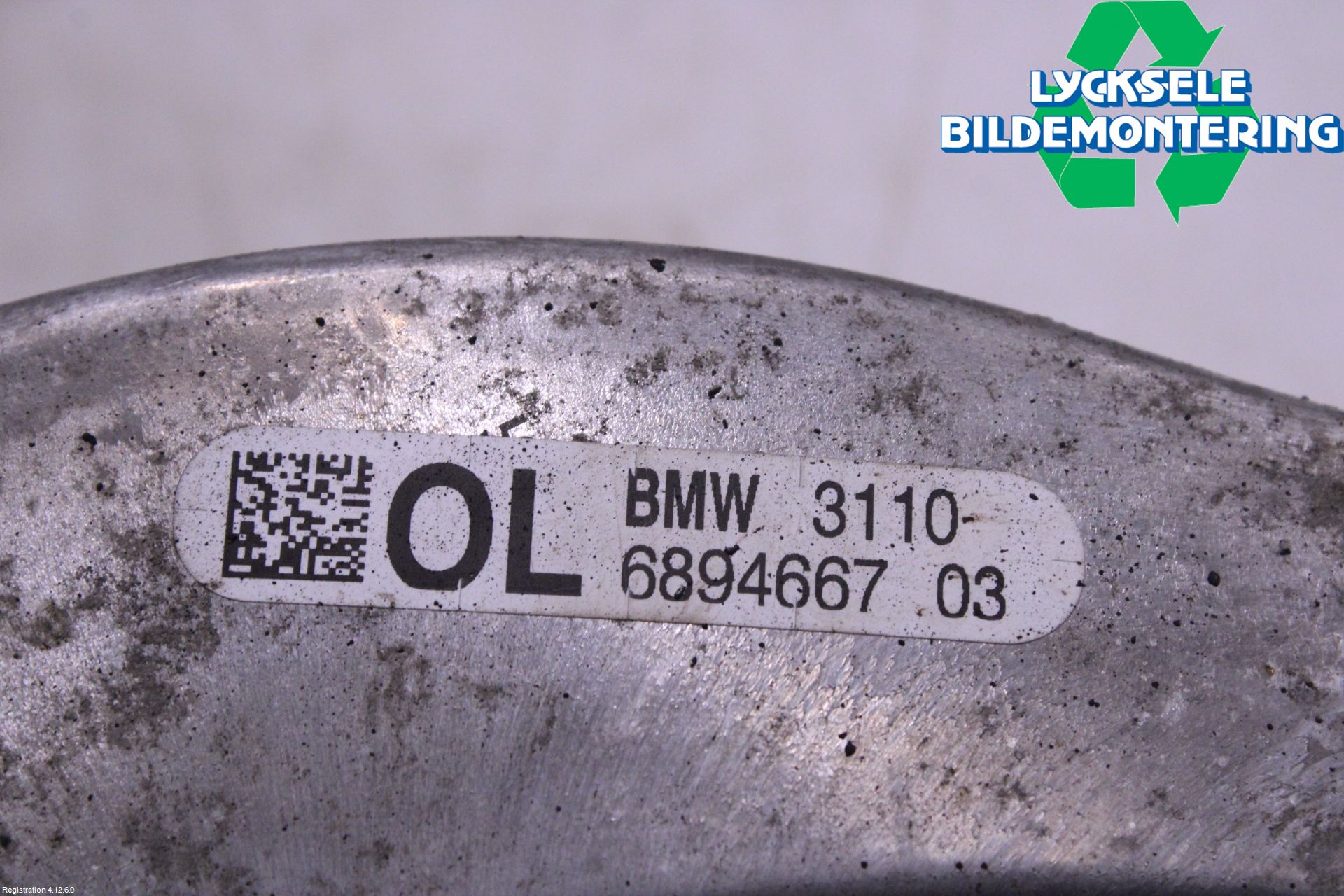 BMW 3 G20/G21/G80/G81 19- Bärarm Fram Undre Vä