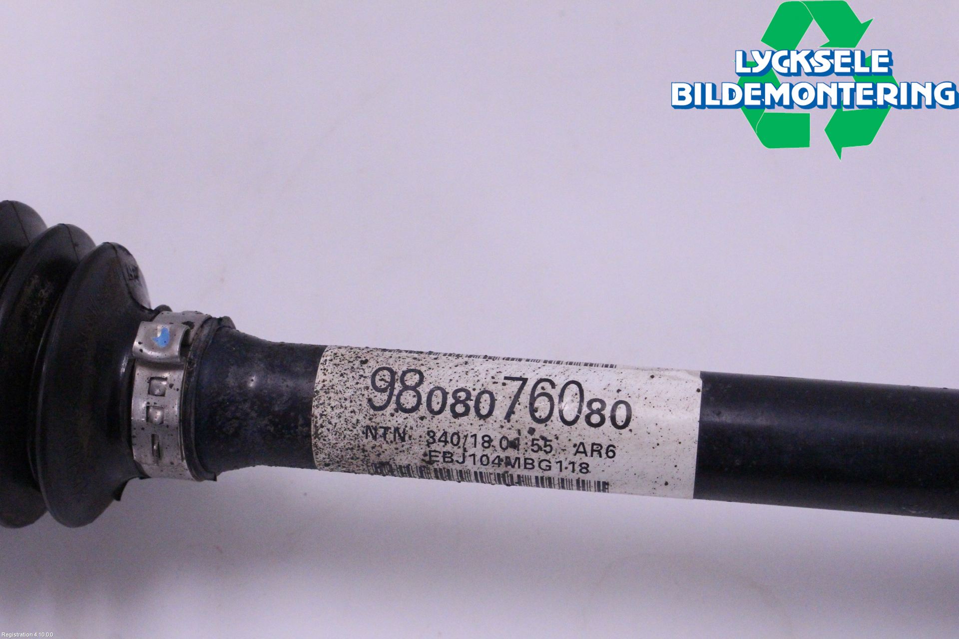 Peugeot 3008 17-24 Drivaxel Fram Höger