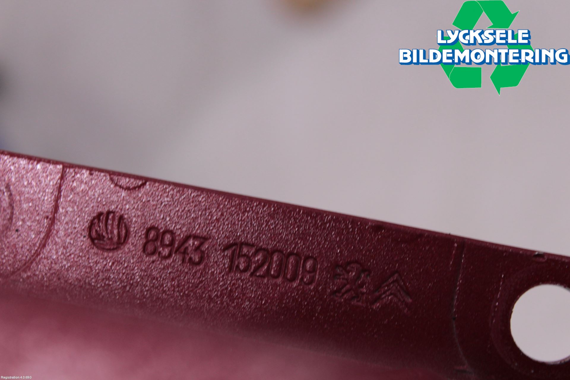 Citroen C5 08-17 Stötfångarbalk Fram