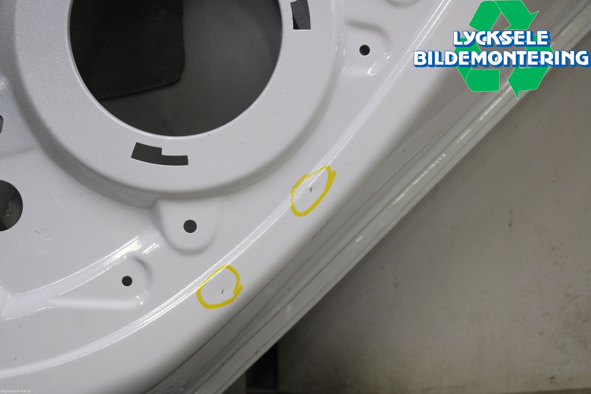 Peugeot 2008 13-20 Dörr Bak Höger