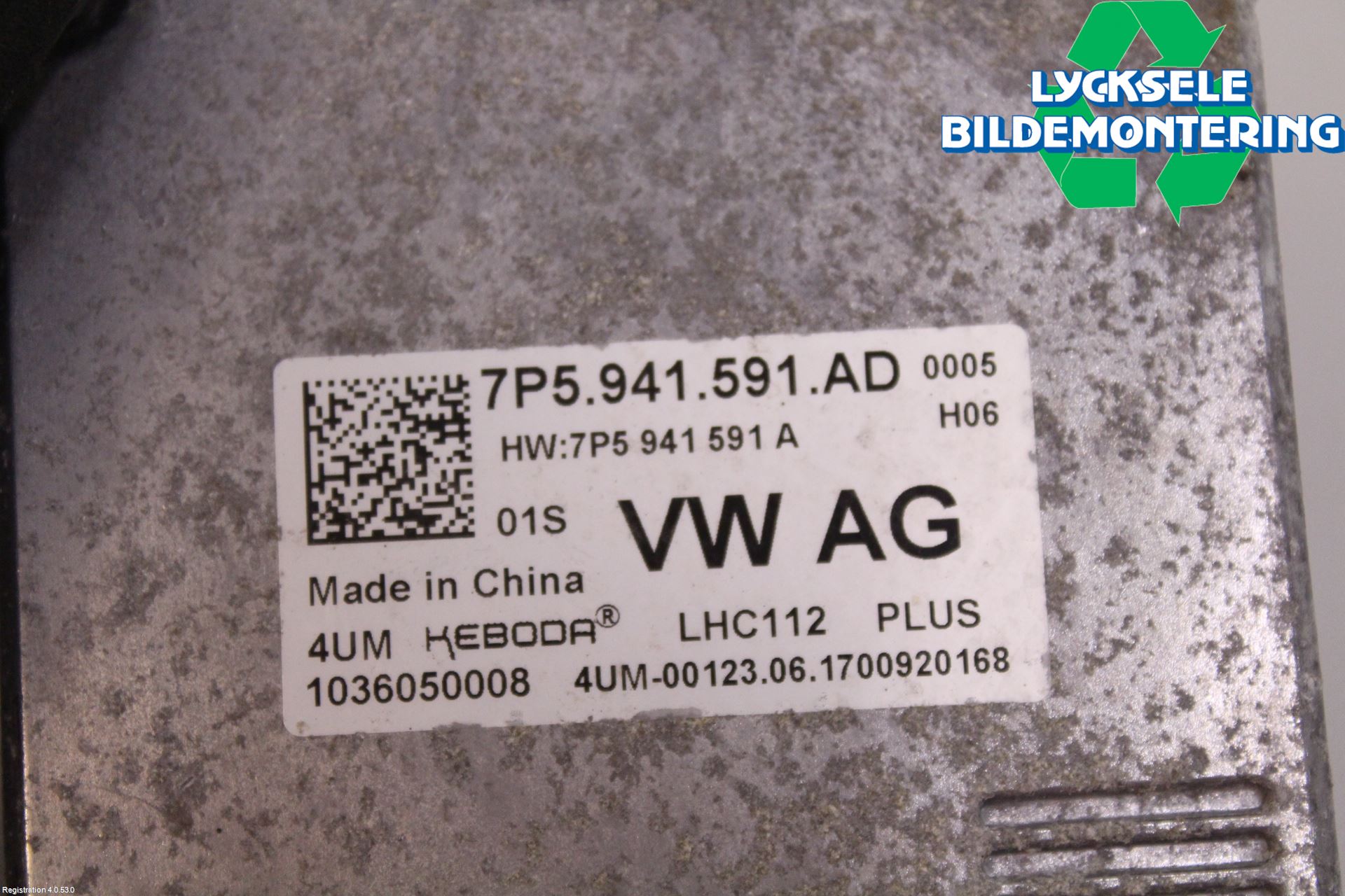 Skoda KODIAQ 17-24 Styrenhet Strålkastare