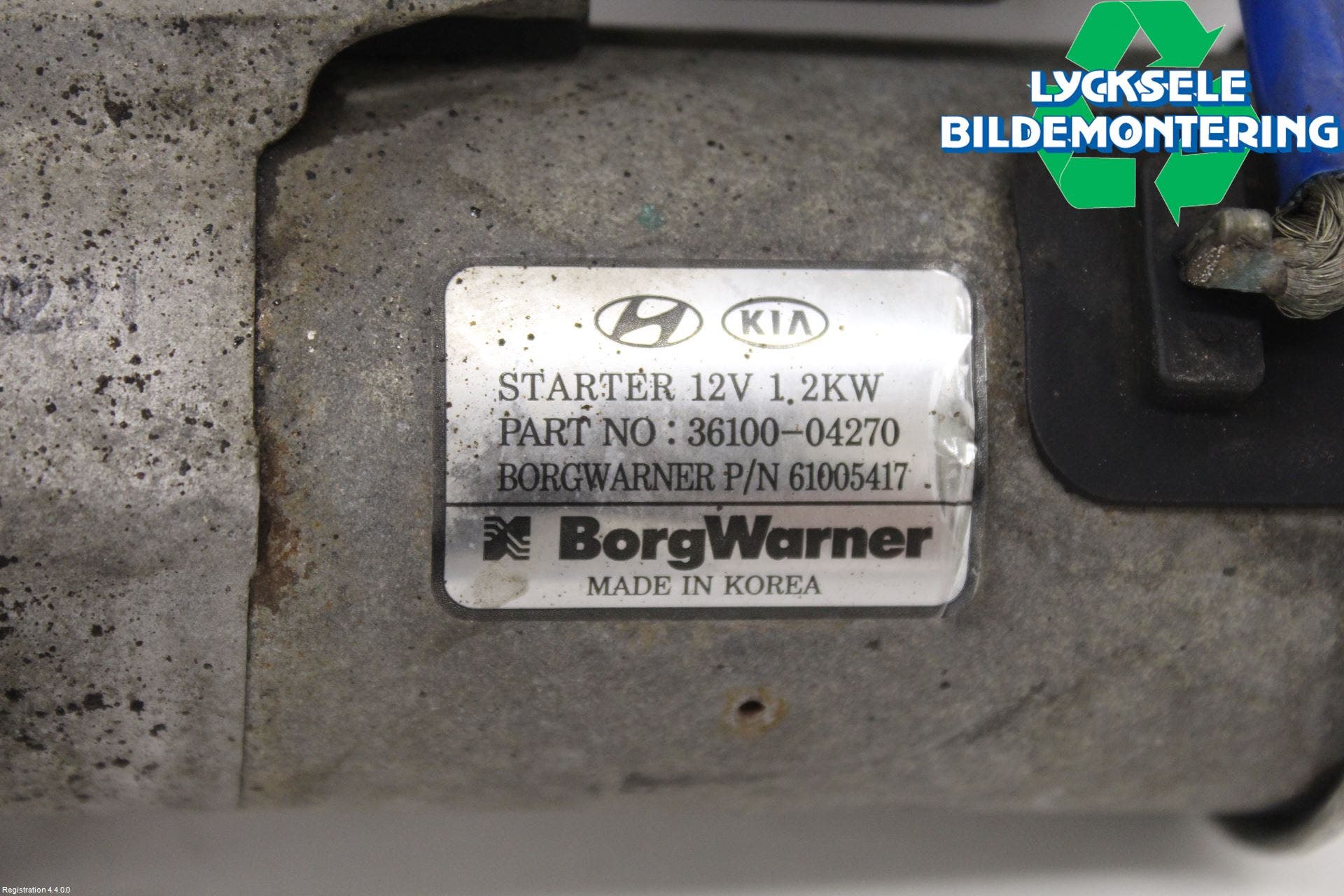 Kia CEED/CEED SW 19- Startmotor