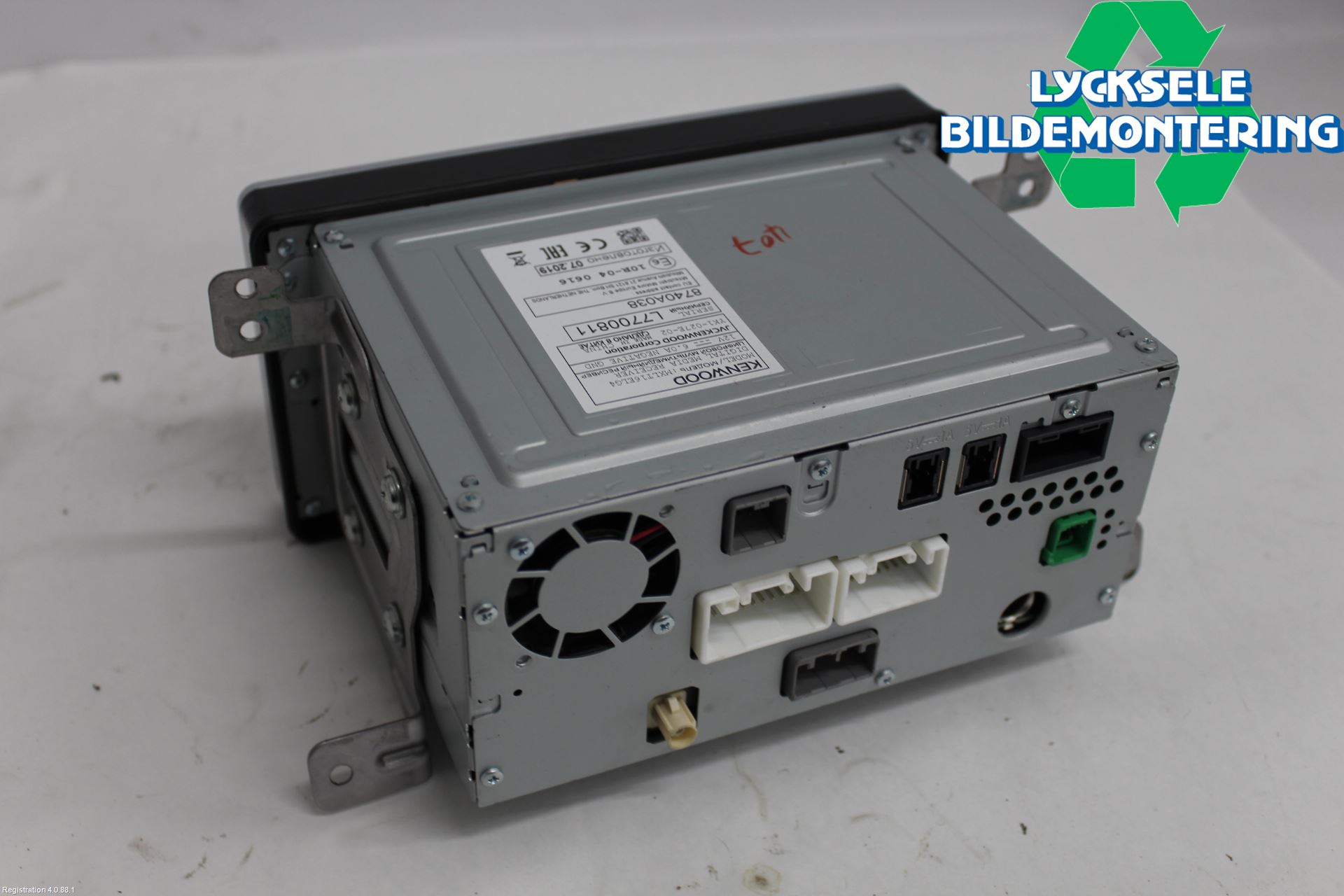 Mitsubishi L200 16-23 Cd Radio - Multimediapanel