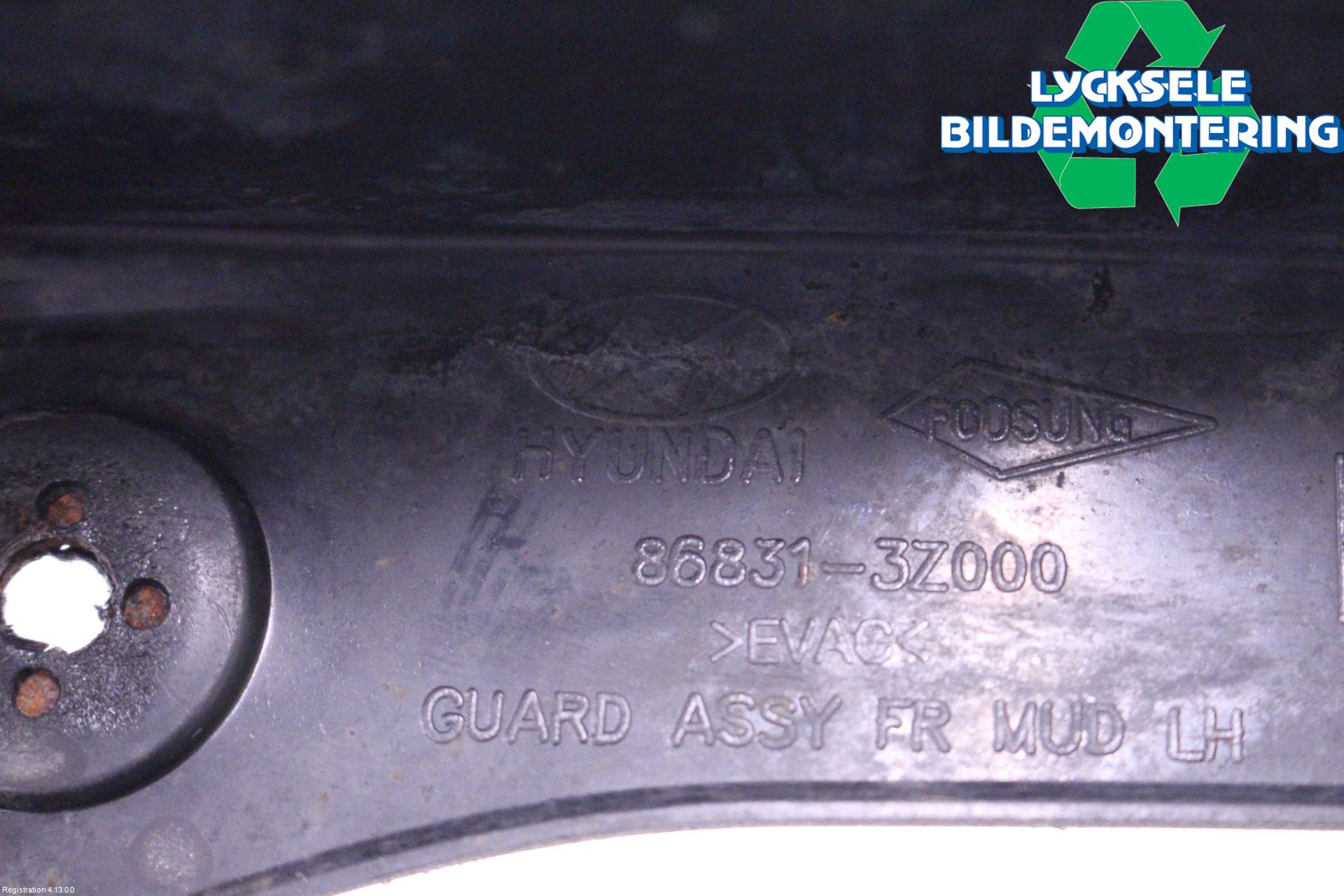 Hyundai i40 16-18 Stänkskydd
