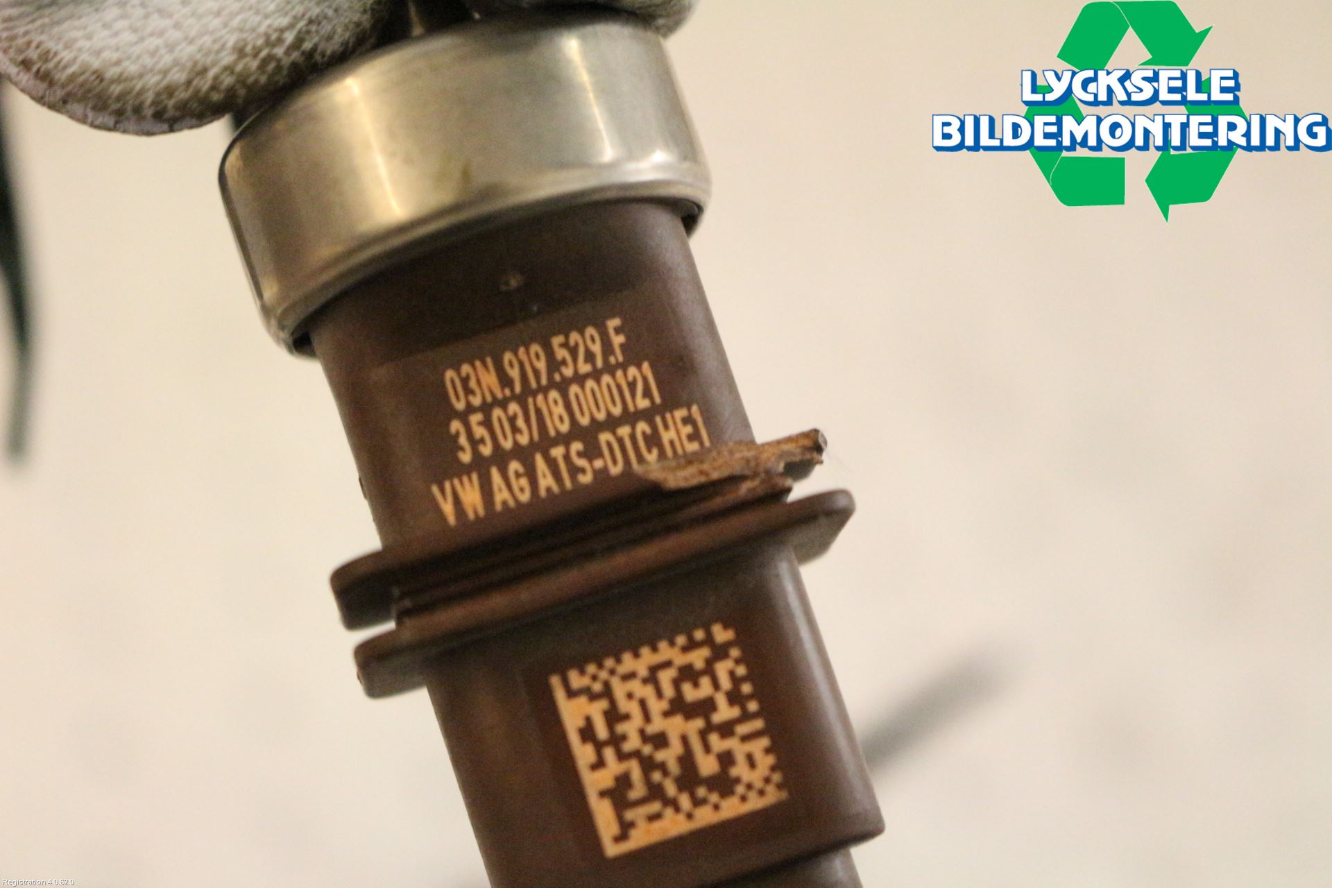Volkswagen VW PASSAT 15-19 Givare Temp-Tryck Avgas