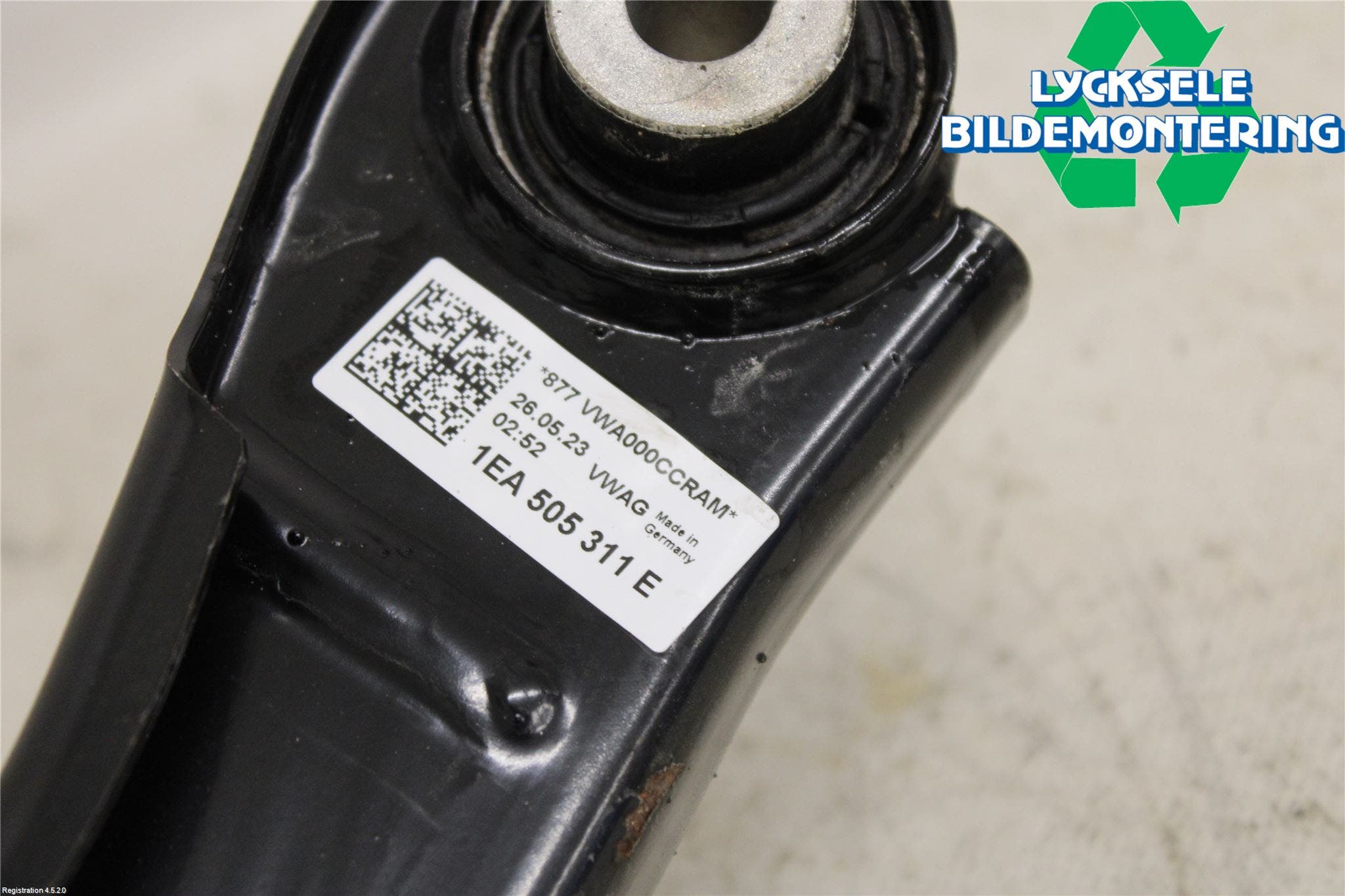 Skoda ENYAQ iV 21- Bärarm Bak Vä-Hö