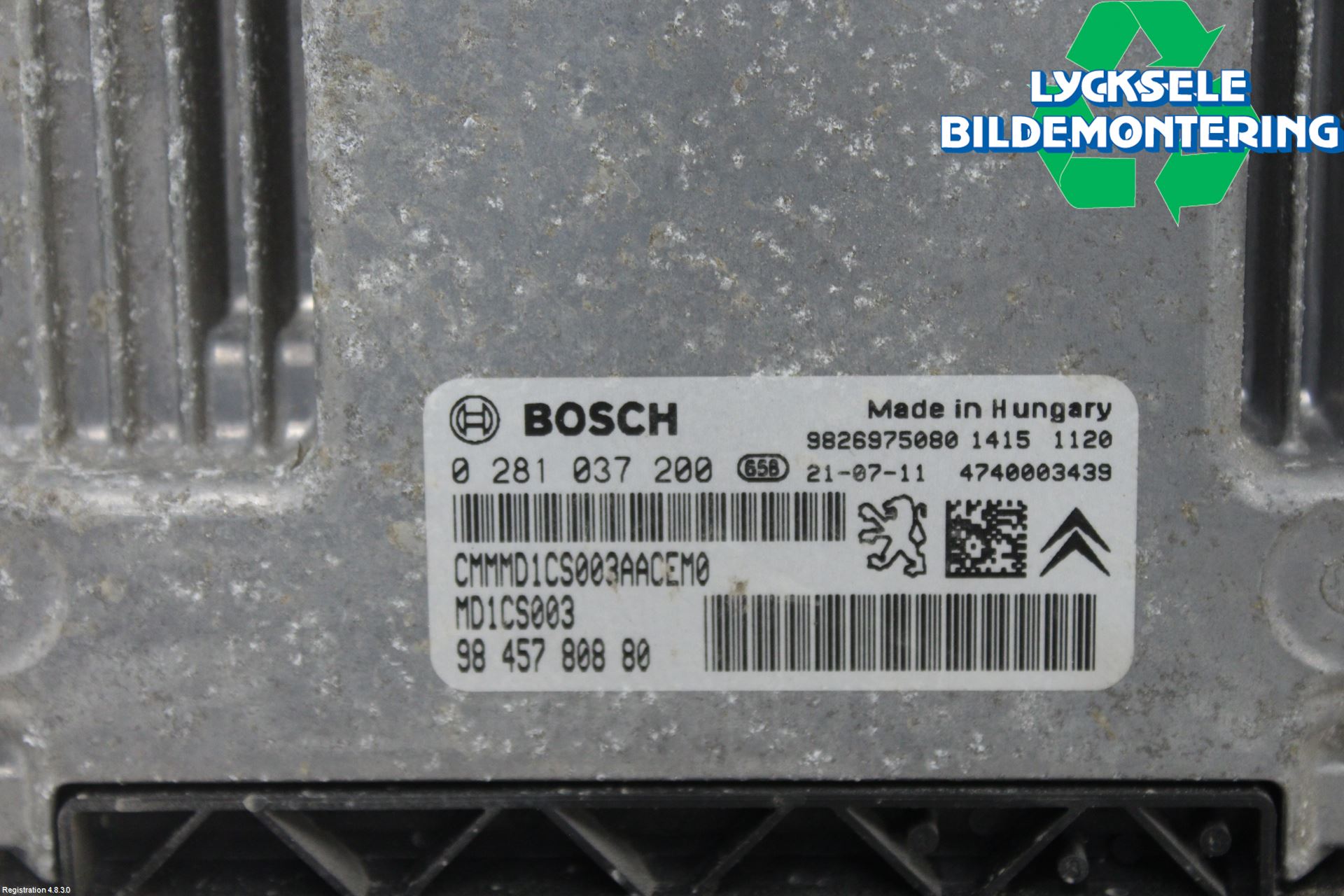 Peugeot PARTNER/E-PARTNER 19- Styrenhet Inspump Diesel