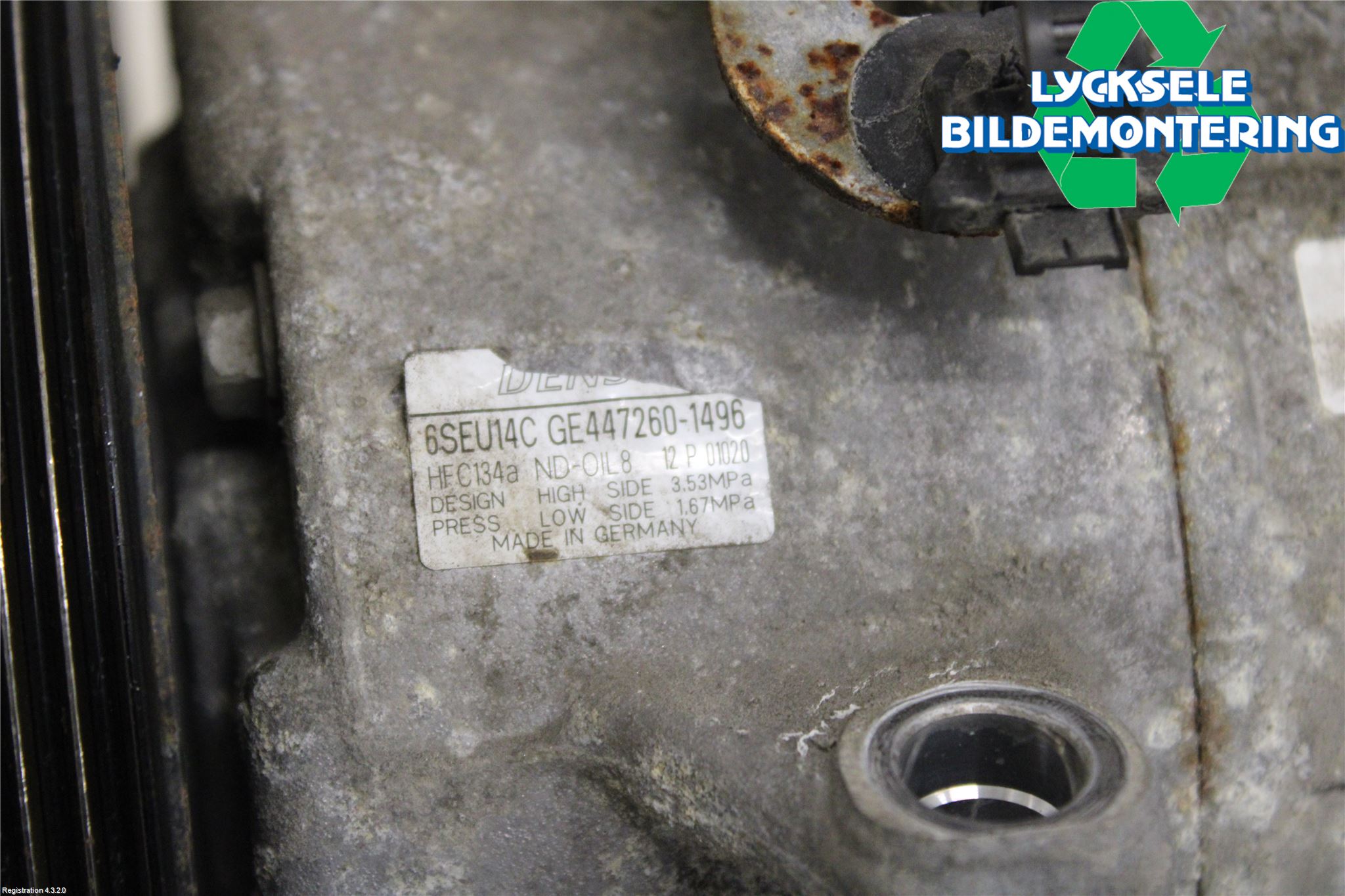 Toyota AVENSIS 09-15 Ac Kompressor