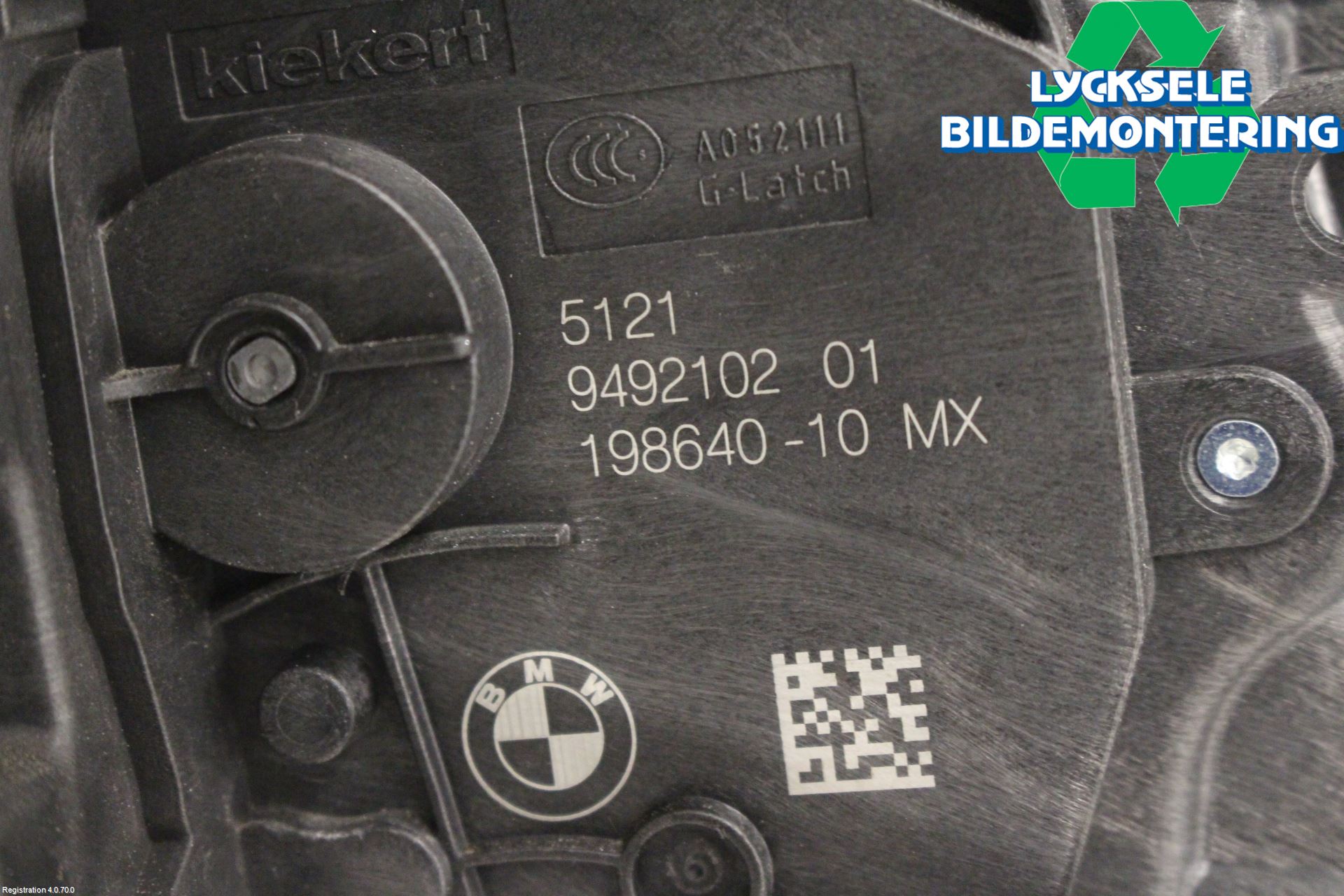 BMW X3 G01 18- Låskista-Dörrlås