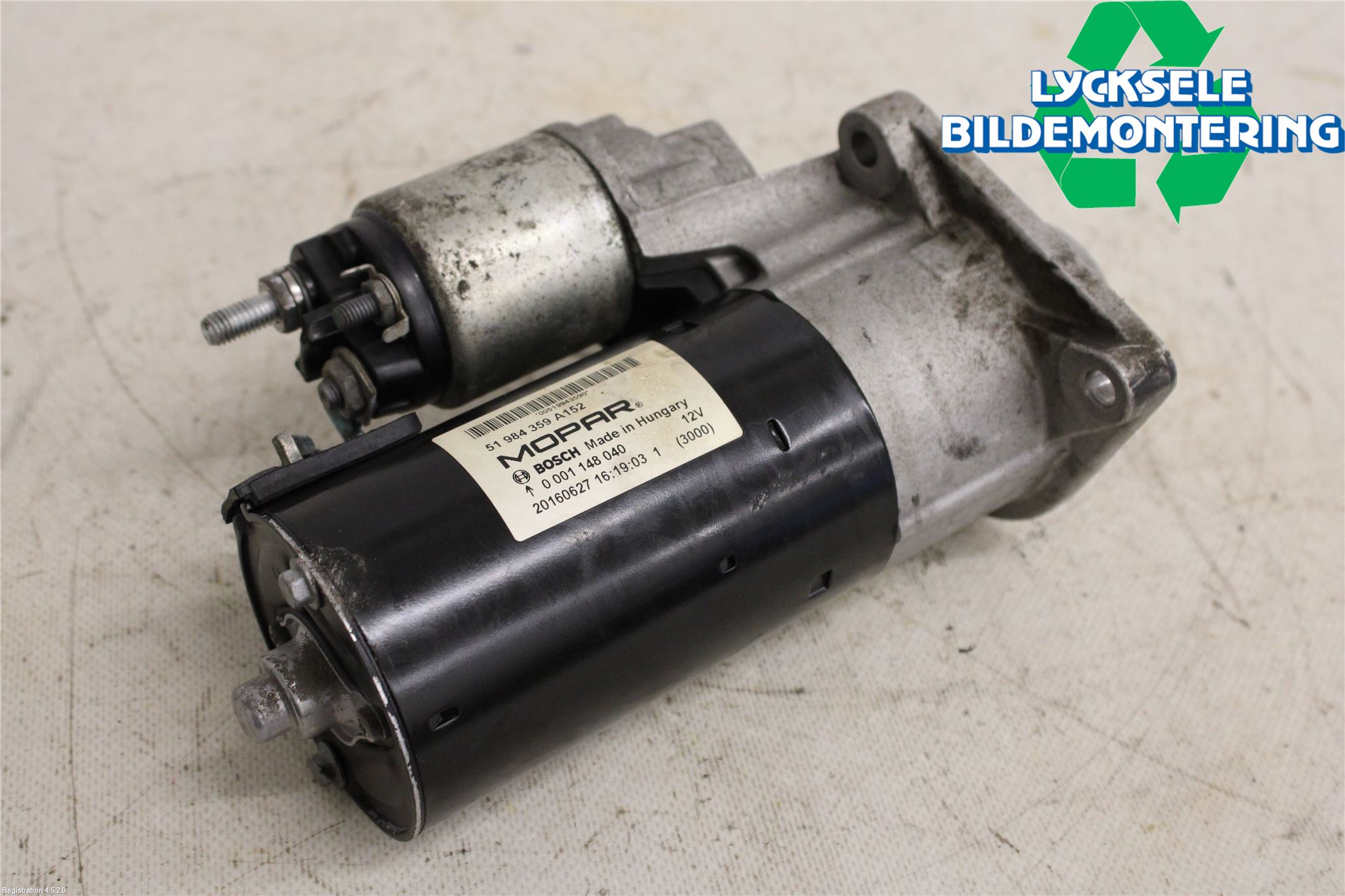 Jeep RENEGADE Startmotor Diesel