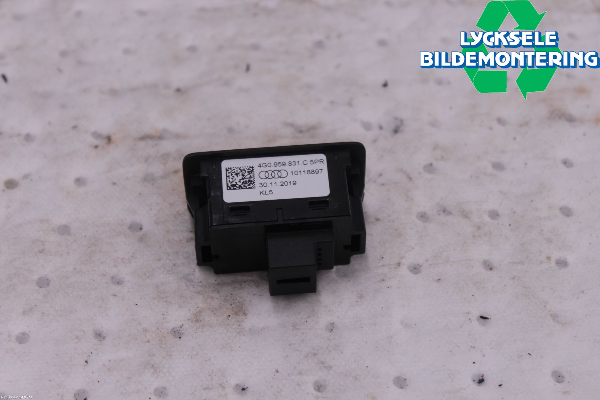 Audi A7 Sportback 4K 18- Strömställare Baklucka