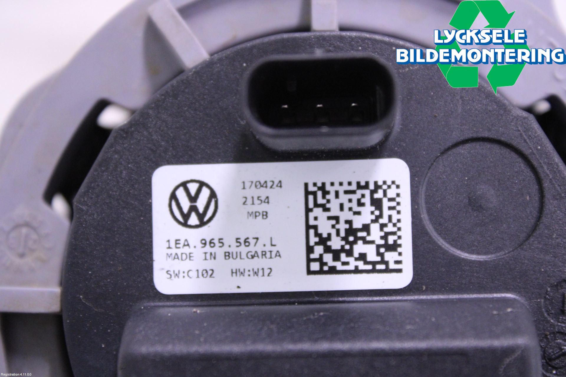 Audi Q4 E-TRON FZ 22- Värme Cirkulationspump