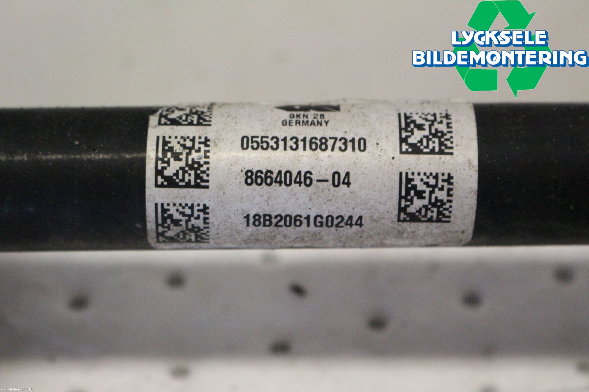 BMW 5 G30/G31/F90 17-23 Drivaxel Bak Höger