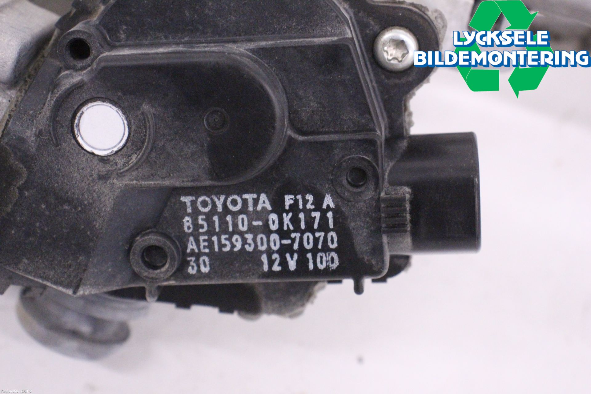 Toyota HILUX 16- Torkarmotor Vindruta
