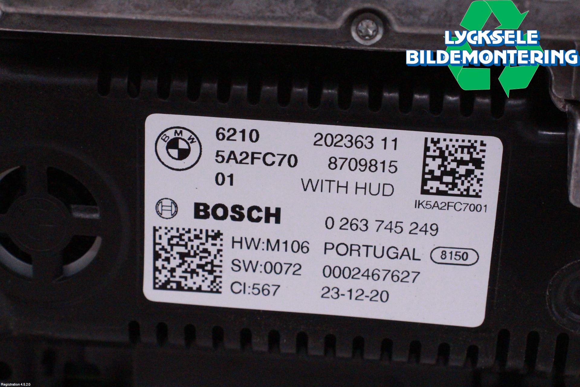 BMW X7 G07 19- Instrument Komb