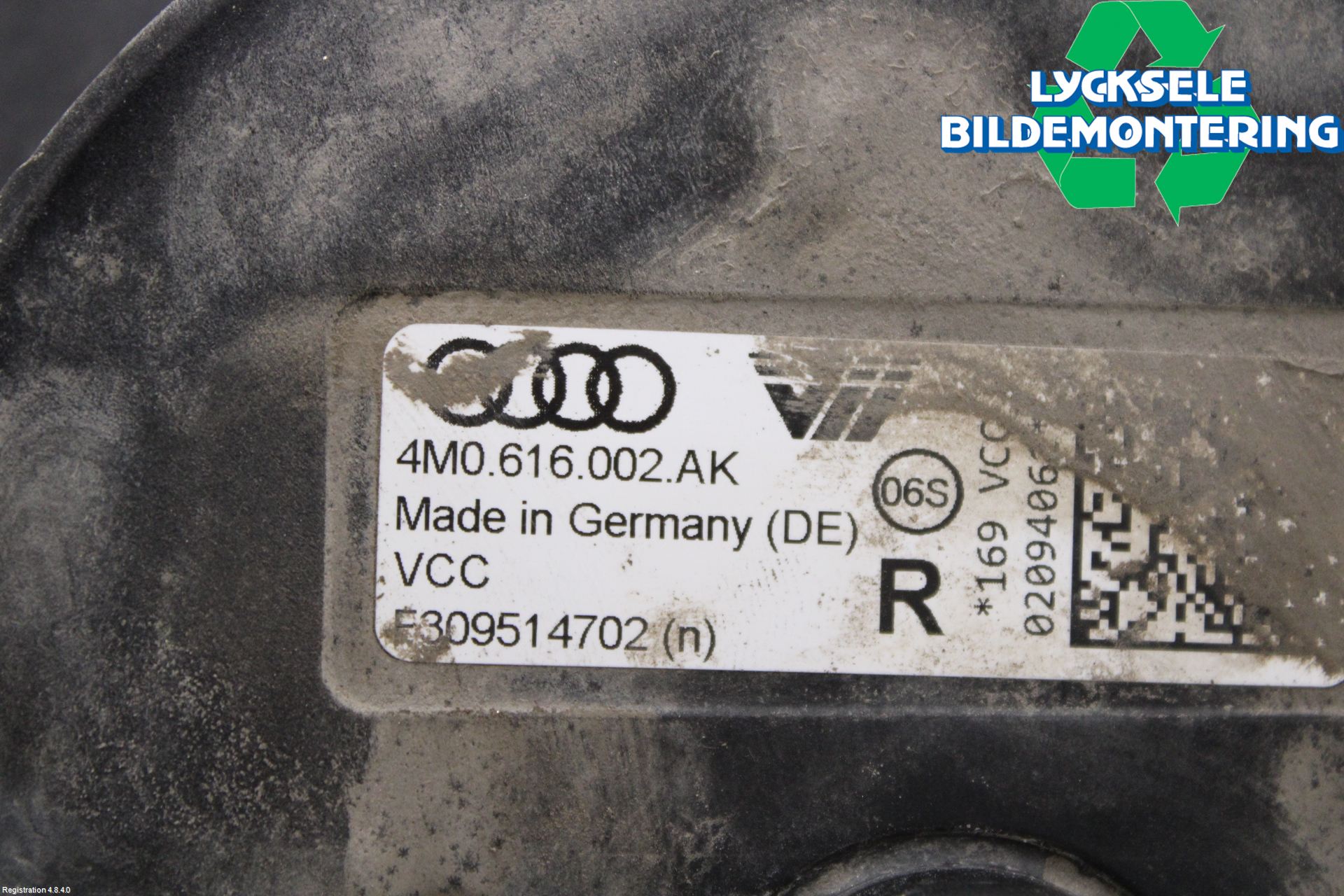 Audi Q8/SQ8 4M 19- Nivå-Luftfjädring Bälg