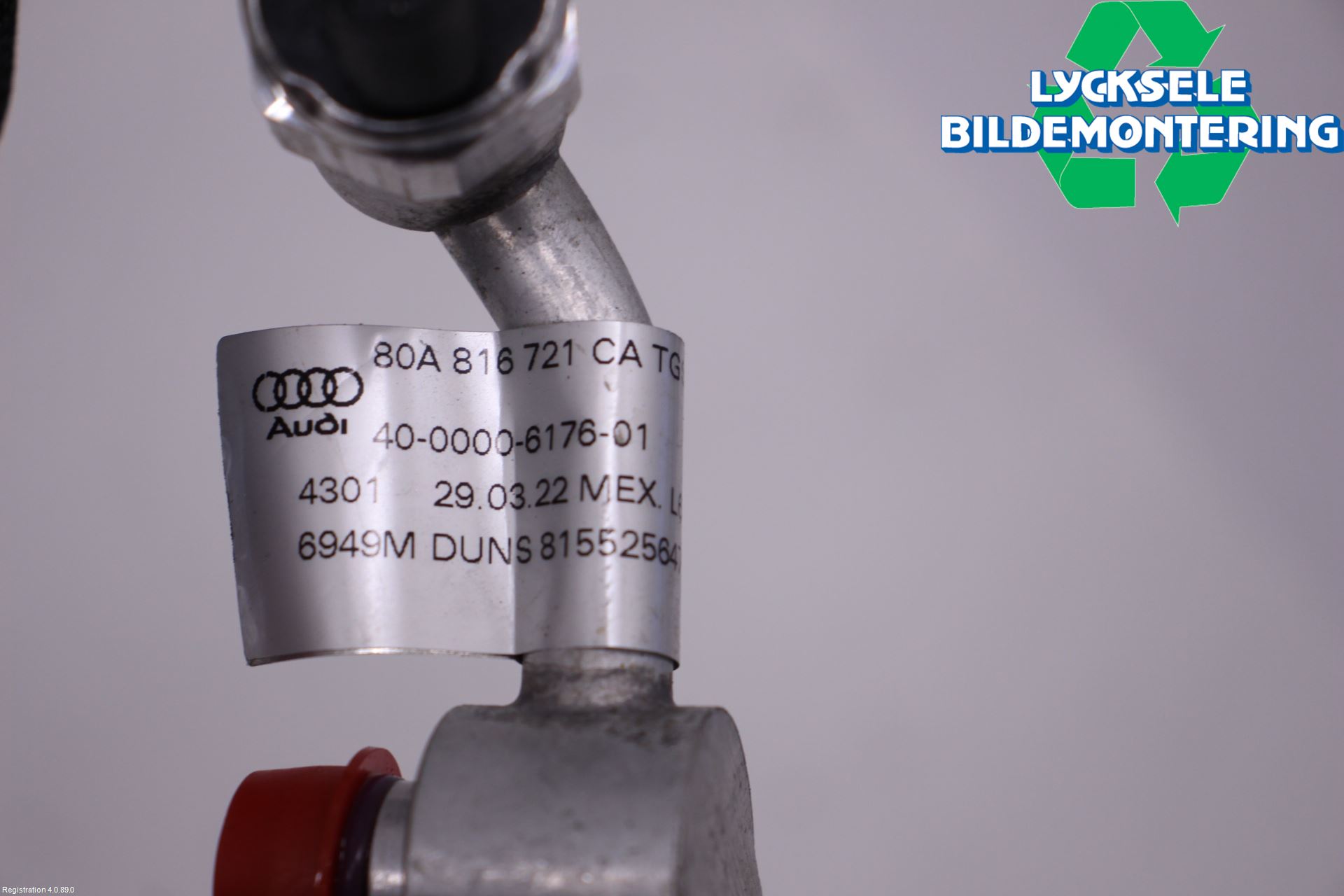 Audi Q5/SQ5 17- Ac Slang-Rör