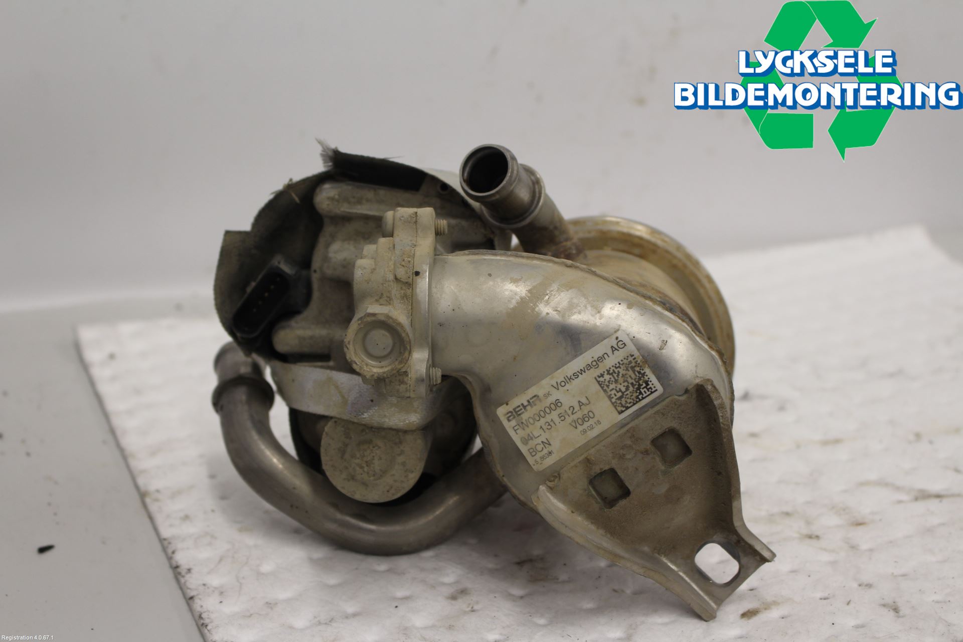 Volkswagen VW CADDY 16-20 Avgaskylare