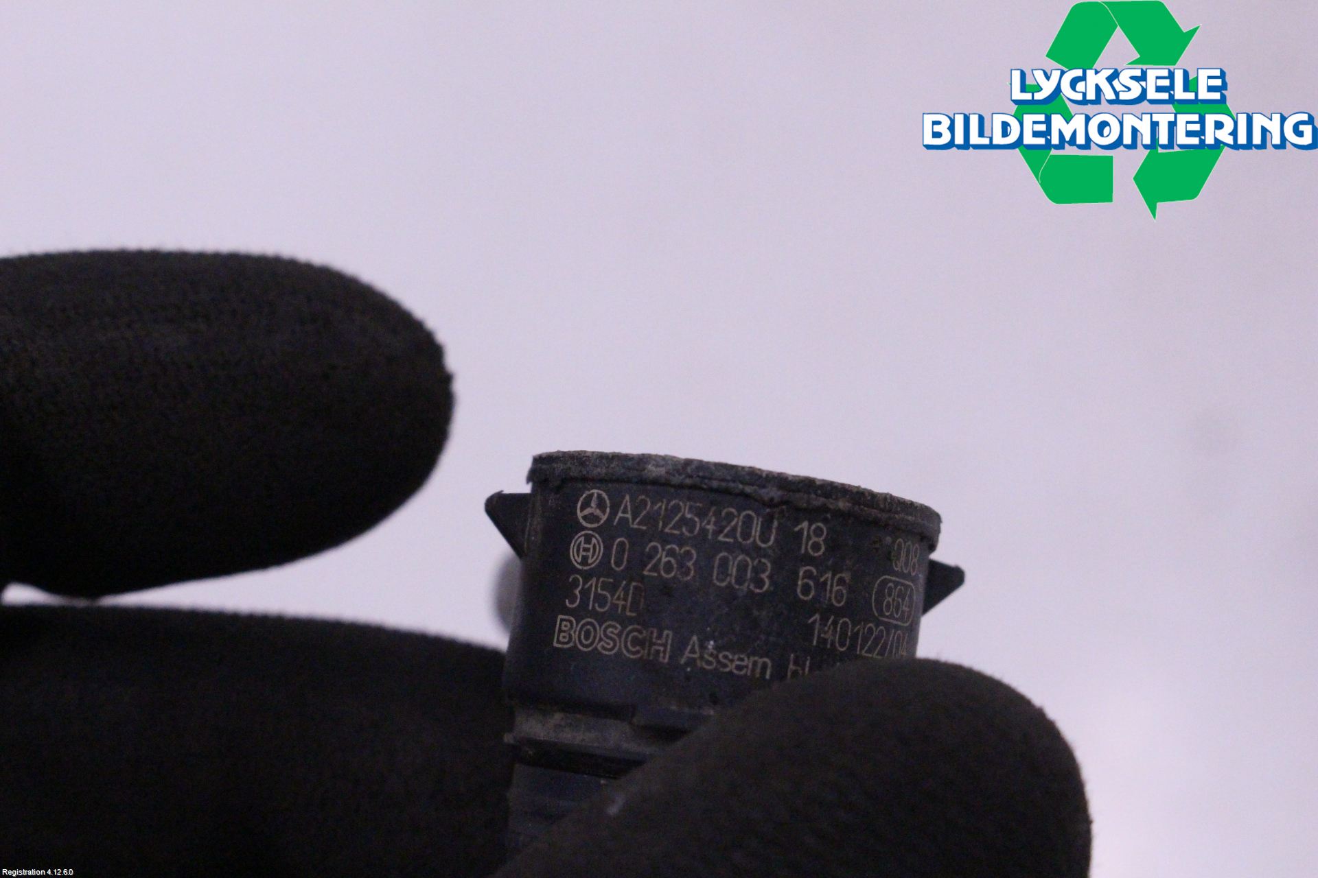Mercedes-Benz MB C-KLASS (W204) 07-15 Parkeringshjälp Backsensor