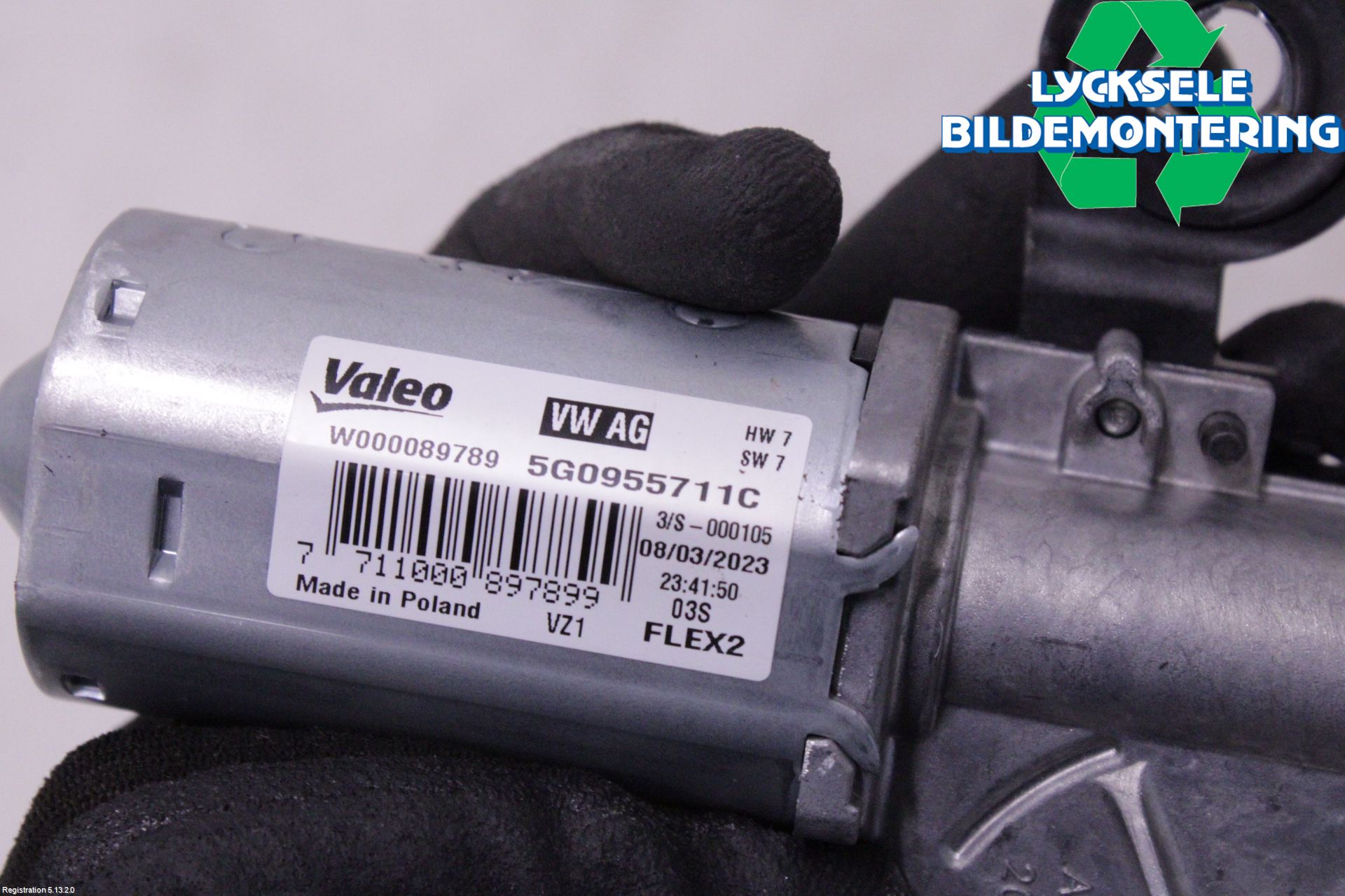 Volkswagen VW PASSAT 20-24 Torkarmotor Baklucka