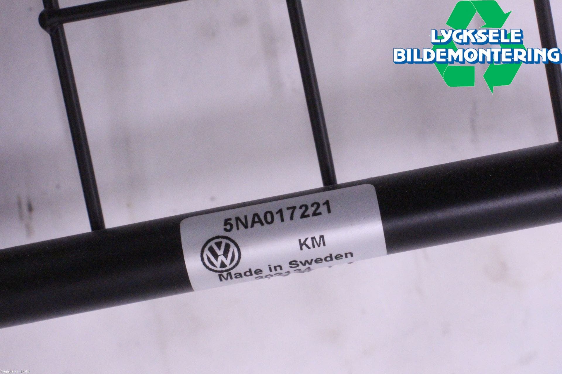 Volkswagen VW TIGUAN 16-24 Lastförskjutningsskydd-Galler