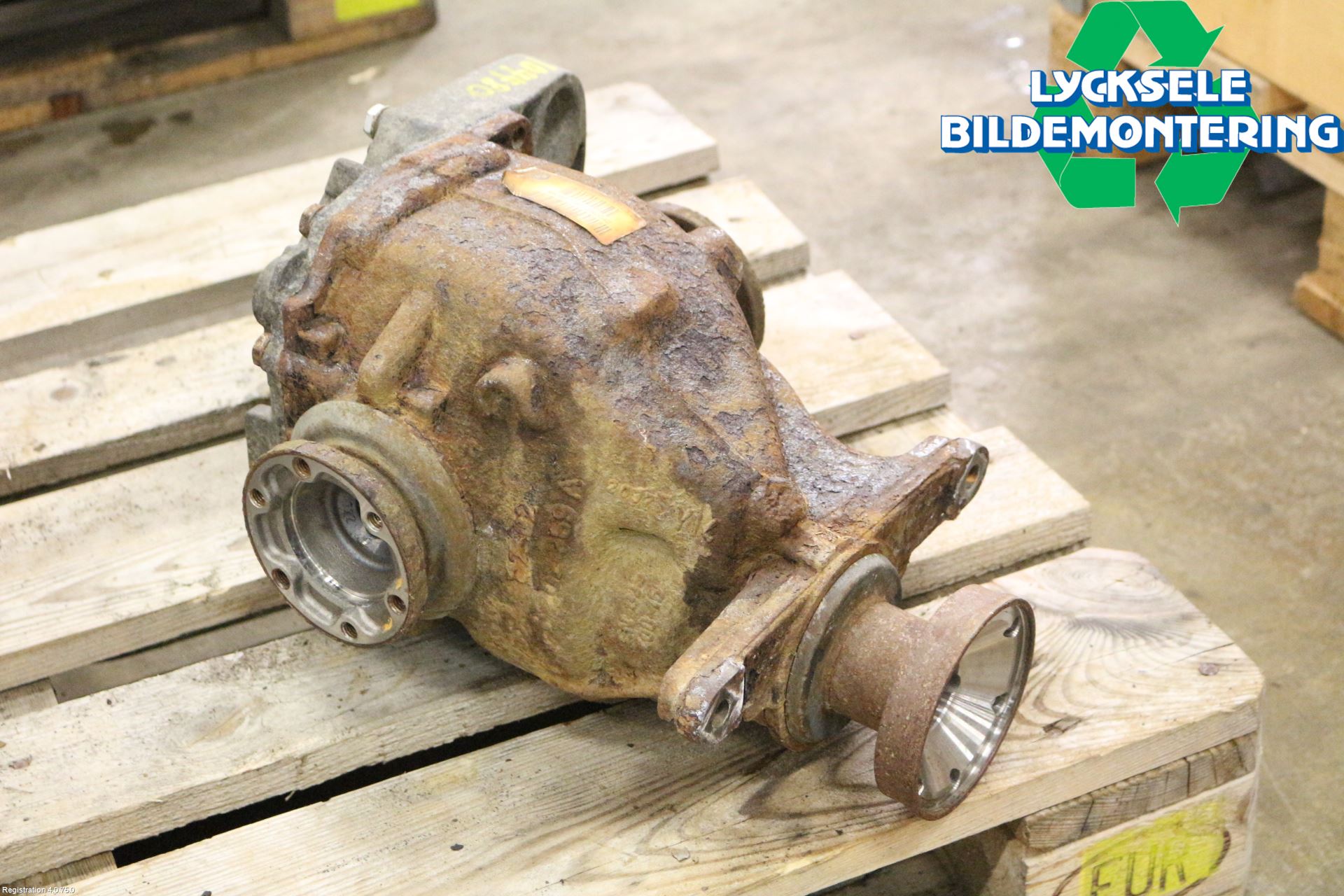 BMW 5 E60/61 Sed/Tou 02-10 Bakväxel-Diff