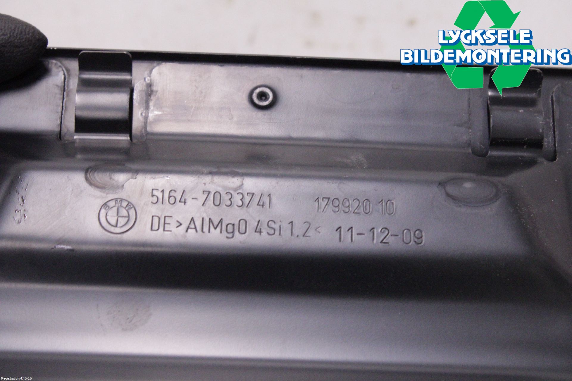 BMW 5 E60/61 Sed/Tou 02-10 Frontplåt