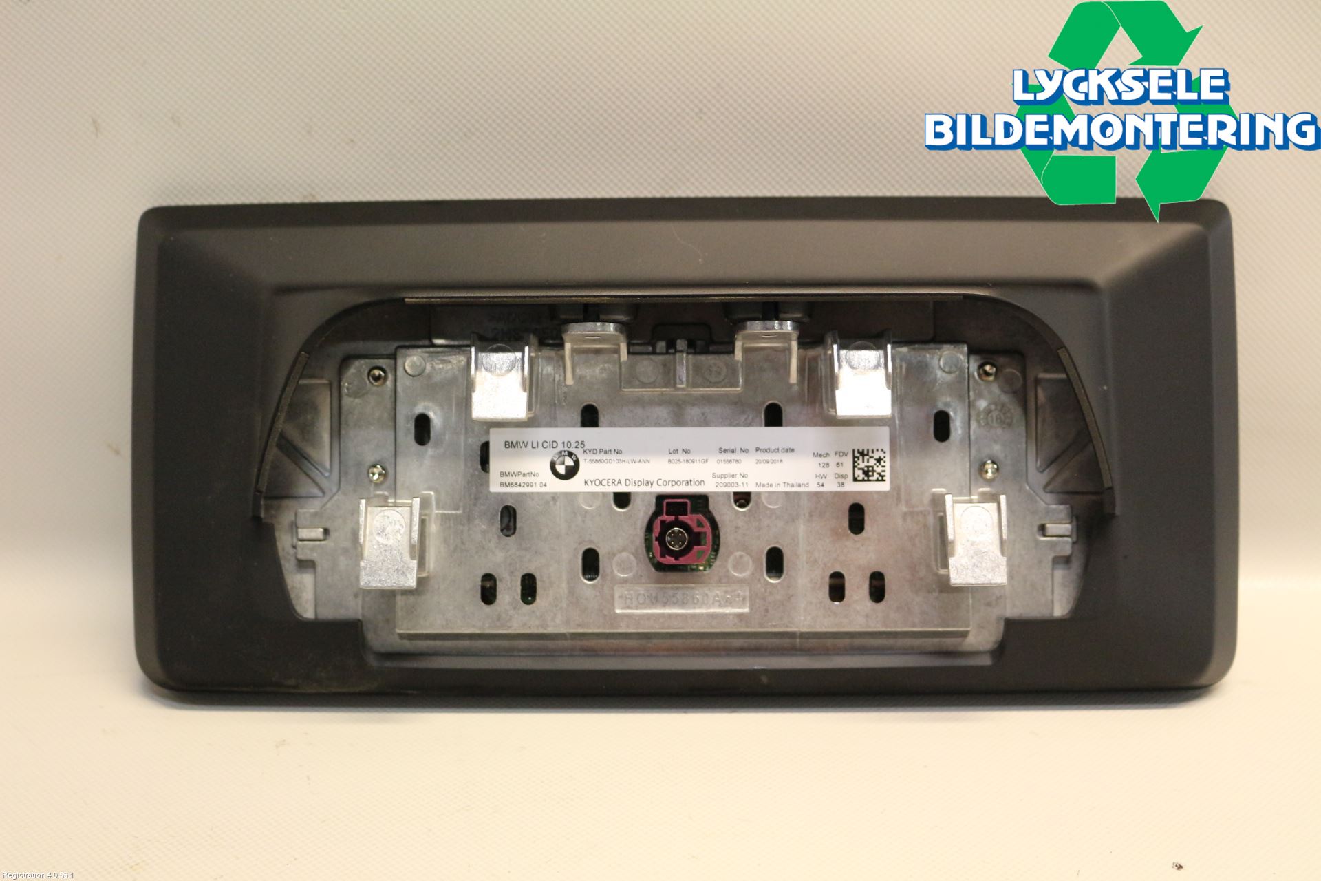 BMW i3 I01 13-22 Multifunktionsdisplay