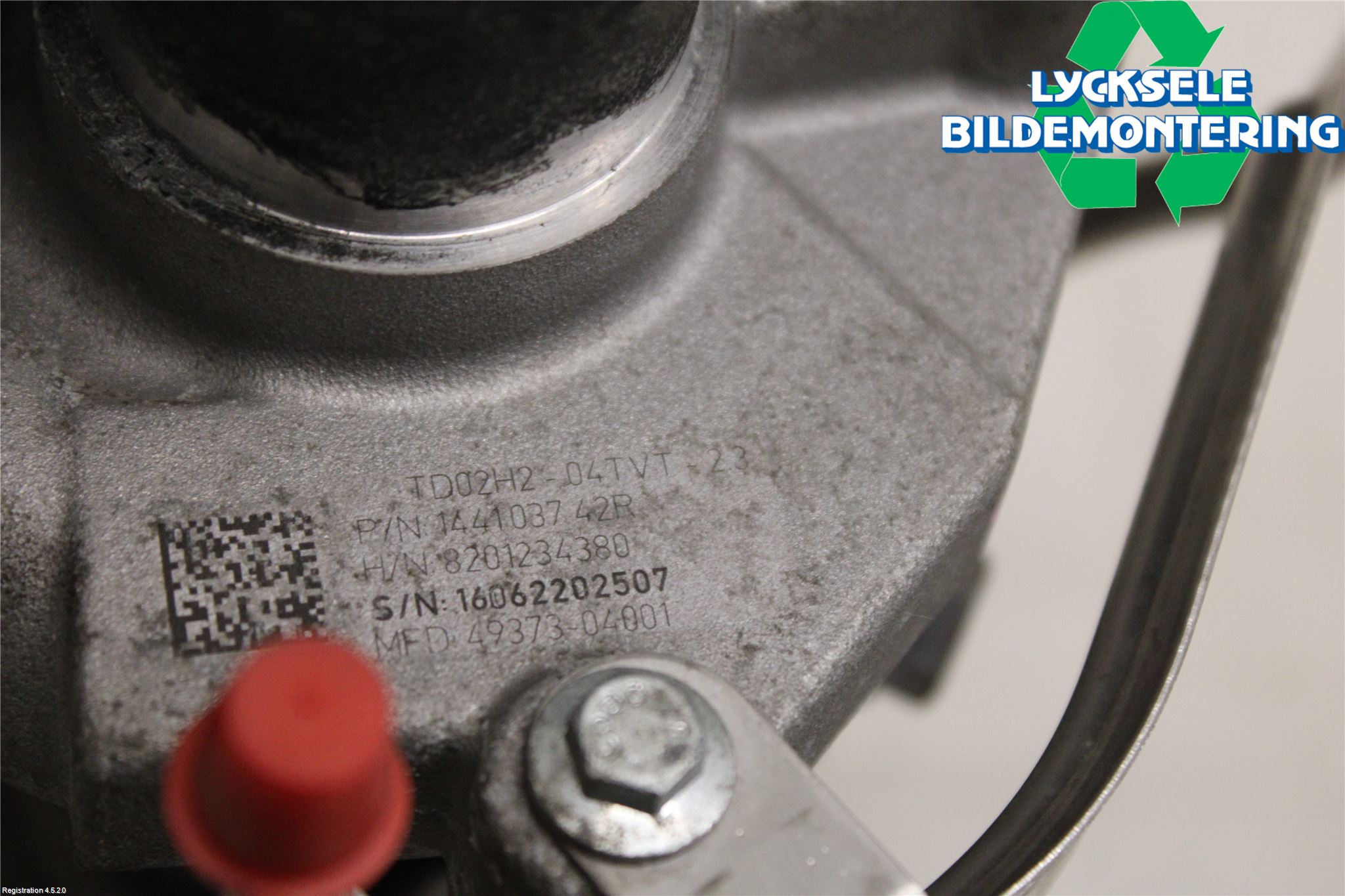 Renault CLIO IV 16-19 Turboaggregat