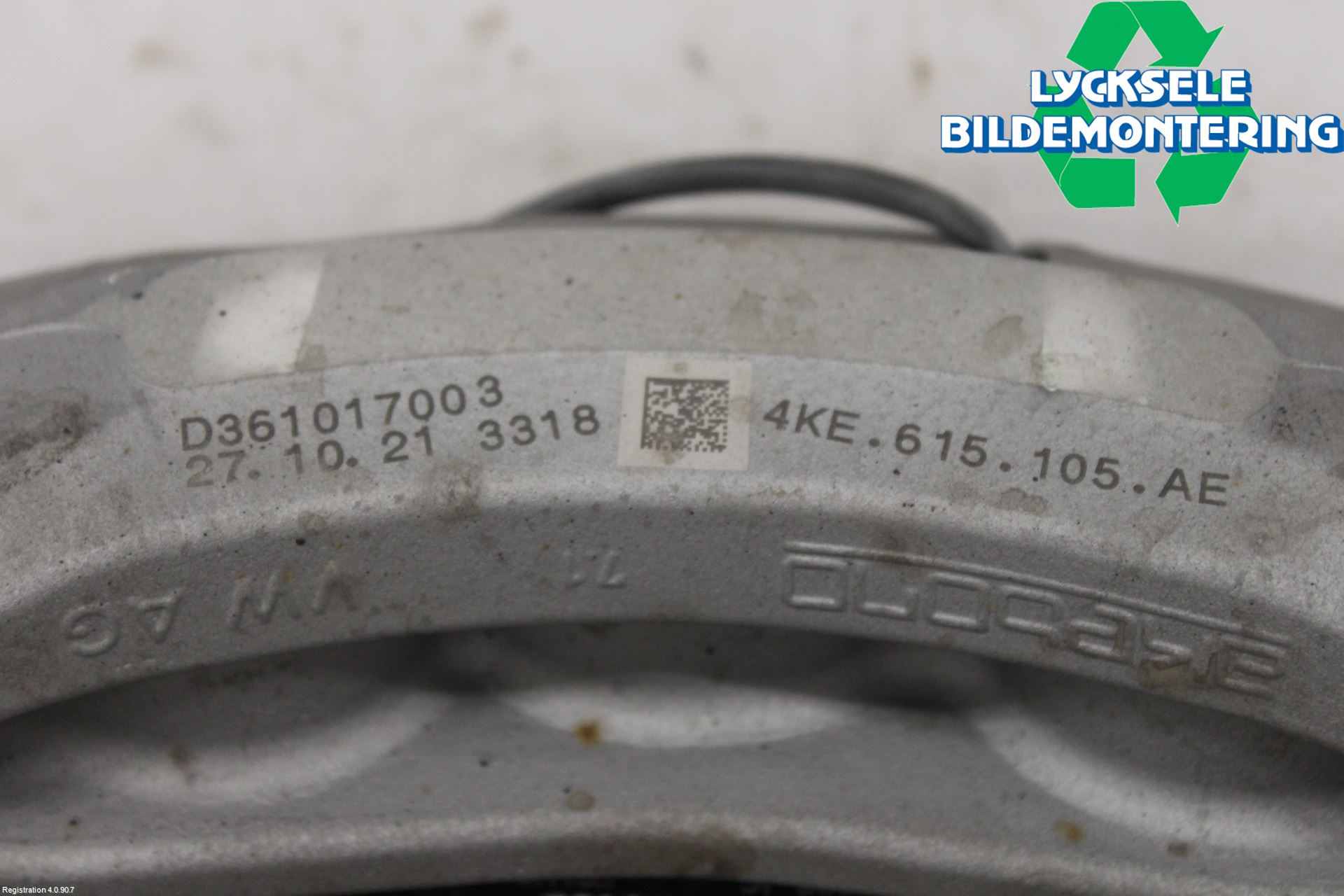 Audi E-TRON, S GE 19- Bromsok Fram Vänster