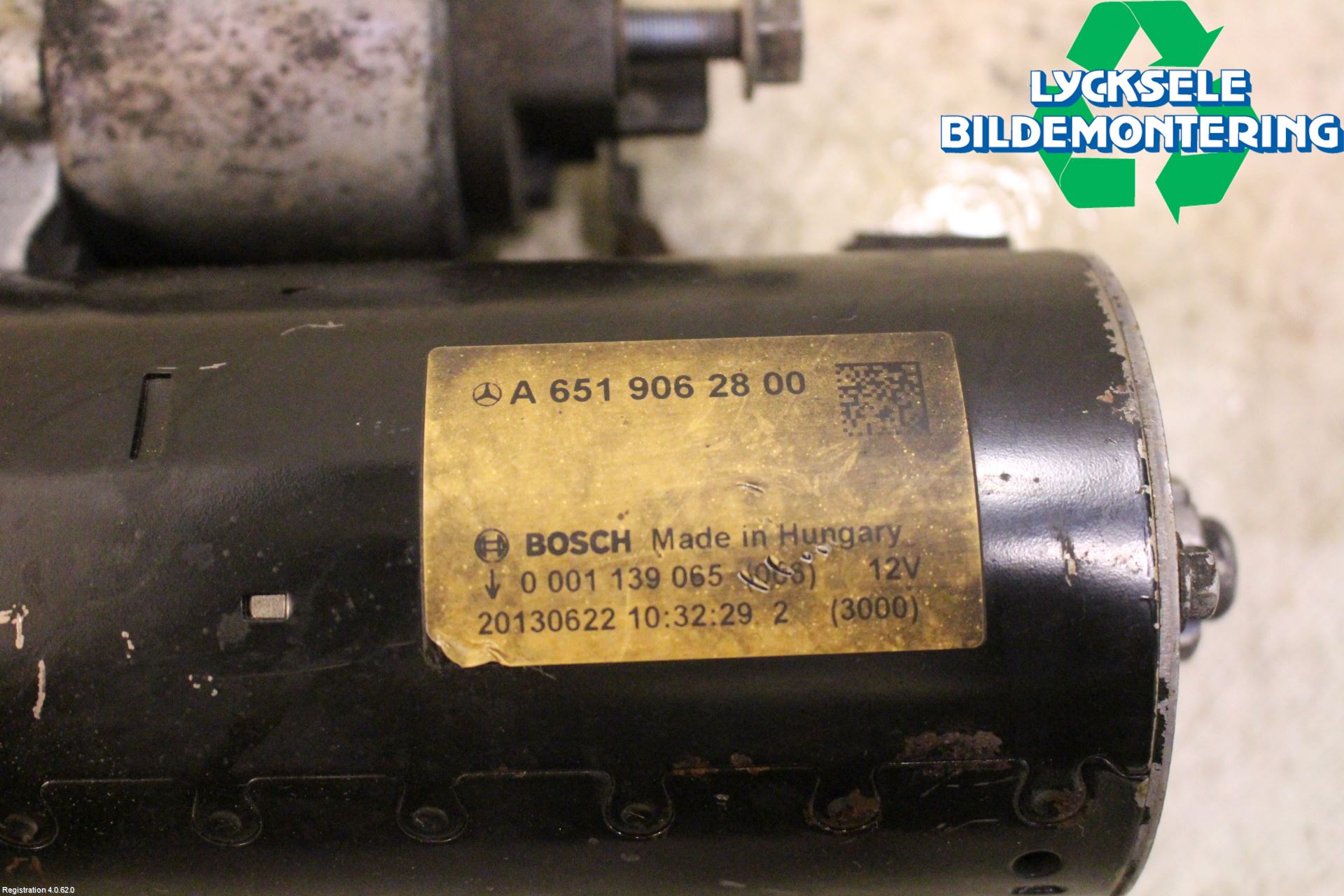 Mercedes-Benz MB SPRINTER (W906) 06-18 Startmotor Diesel