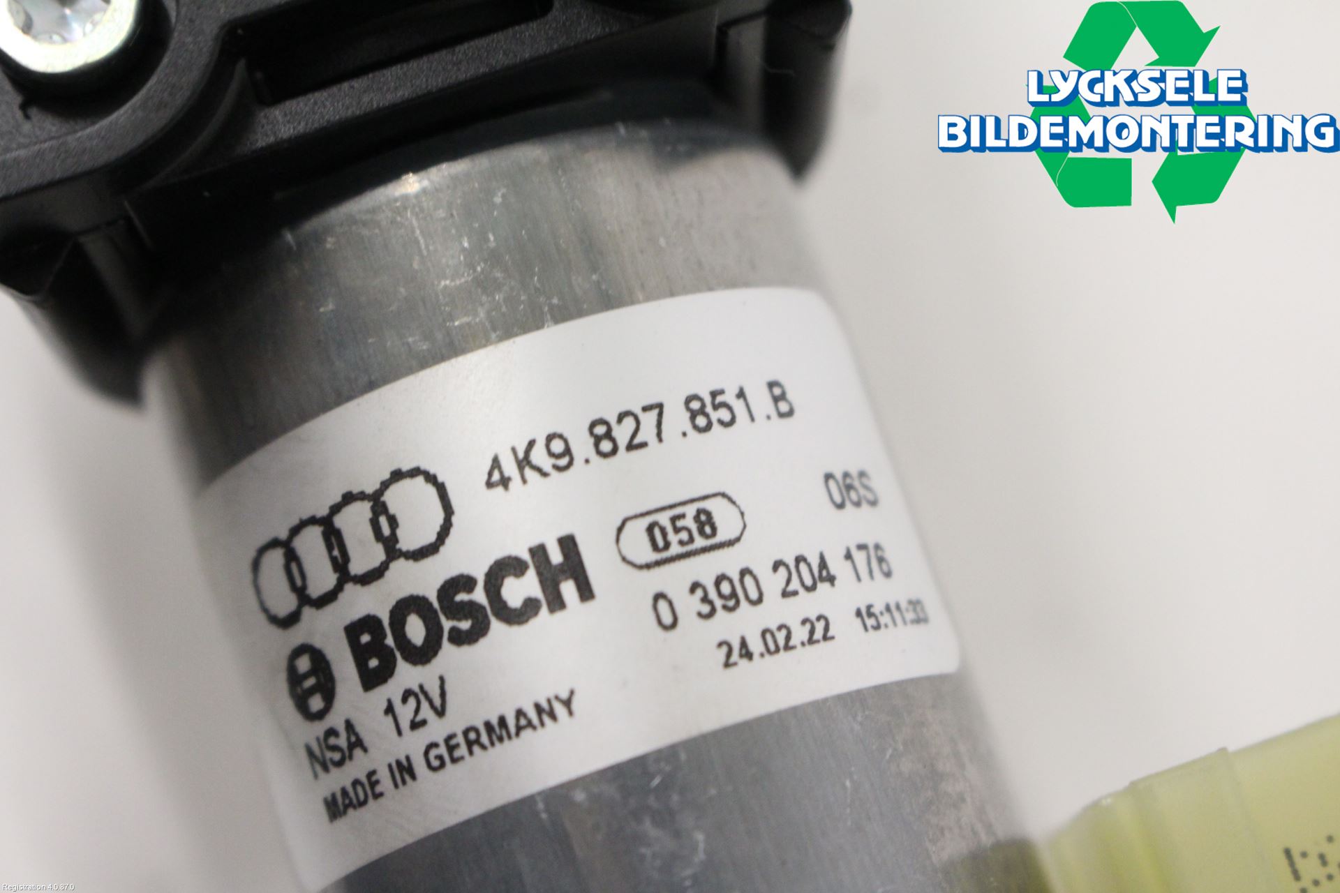 Audi A6 F2/C8 19- Bakluckeöppnare Automatisk