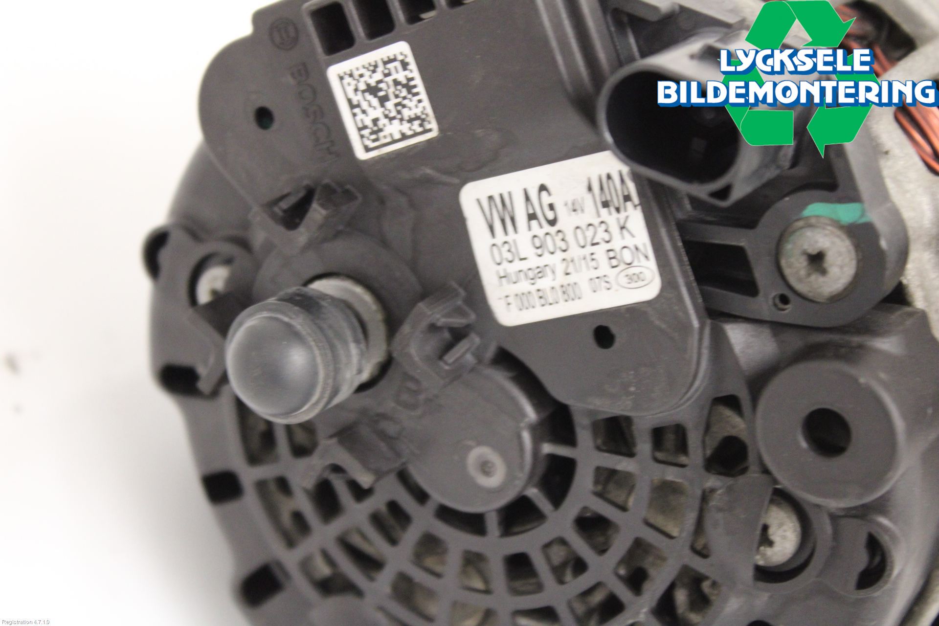 Volkswagen VW GOLF / E-GOLF VII 13-20 Generator