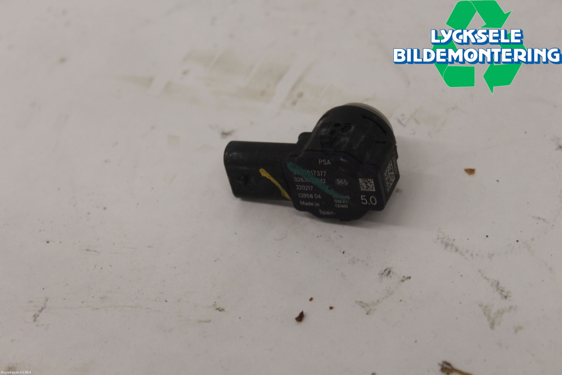 Citroen COTROEN C3 17-24 Parkeringshjälp Backsensor