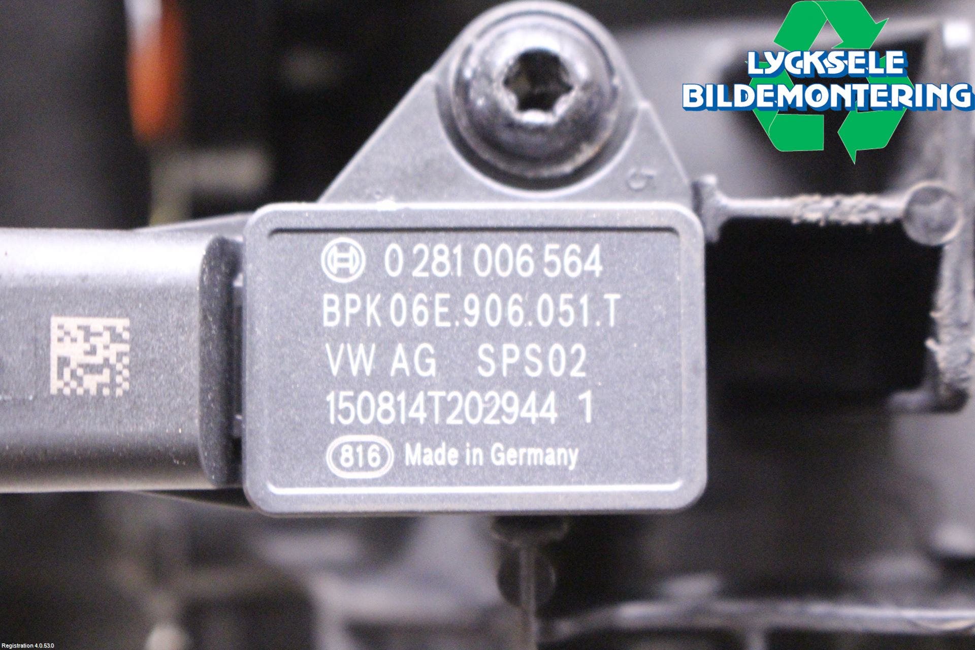 Audi A6 ALLROAD 12-18 Laddluft-Intercoolerrör