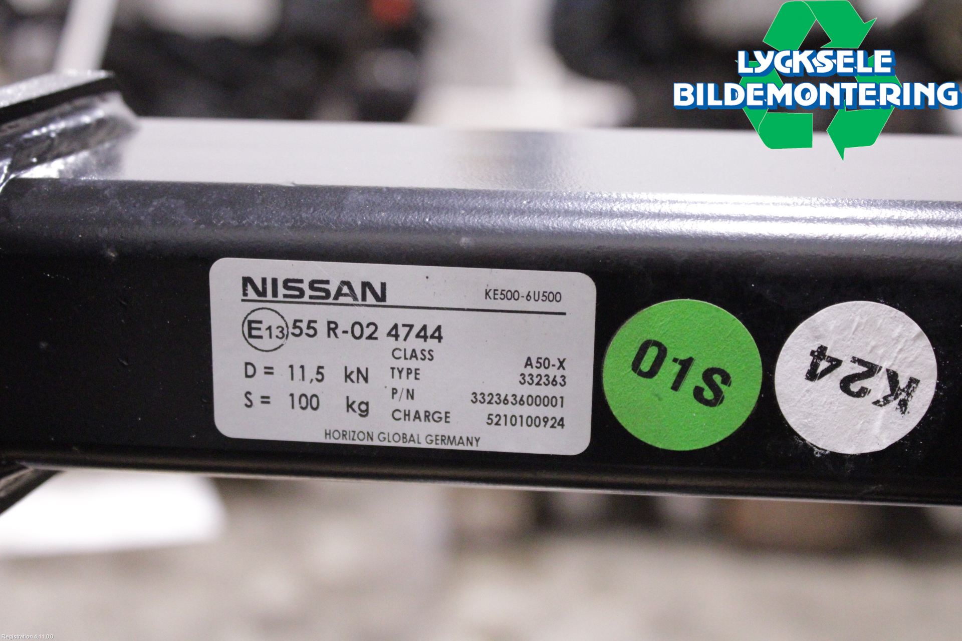 Nissan QASHQAI 21- Dragkrok