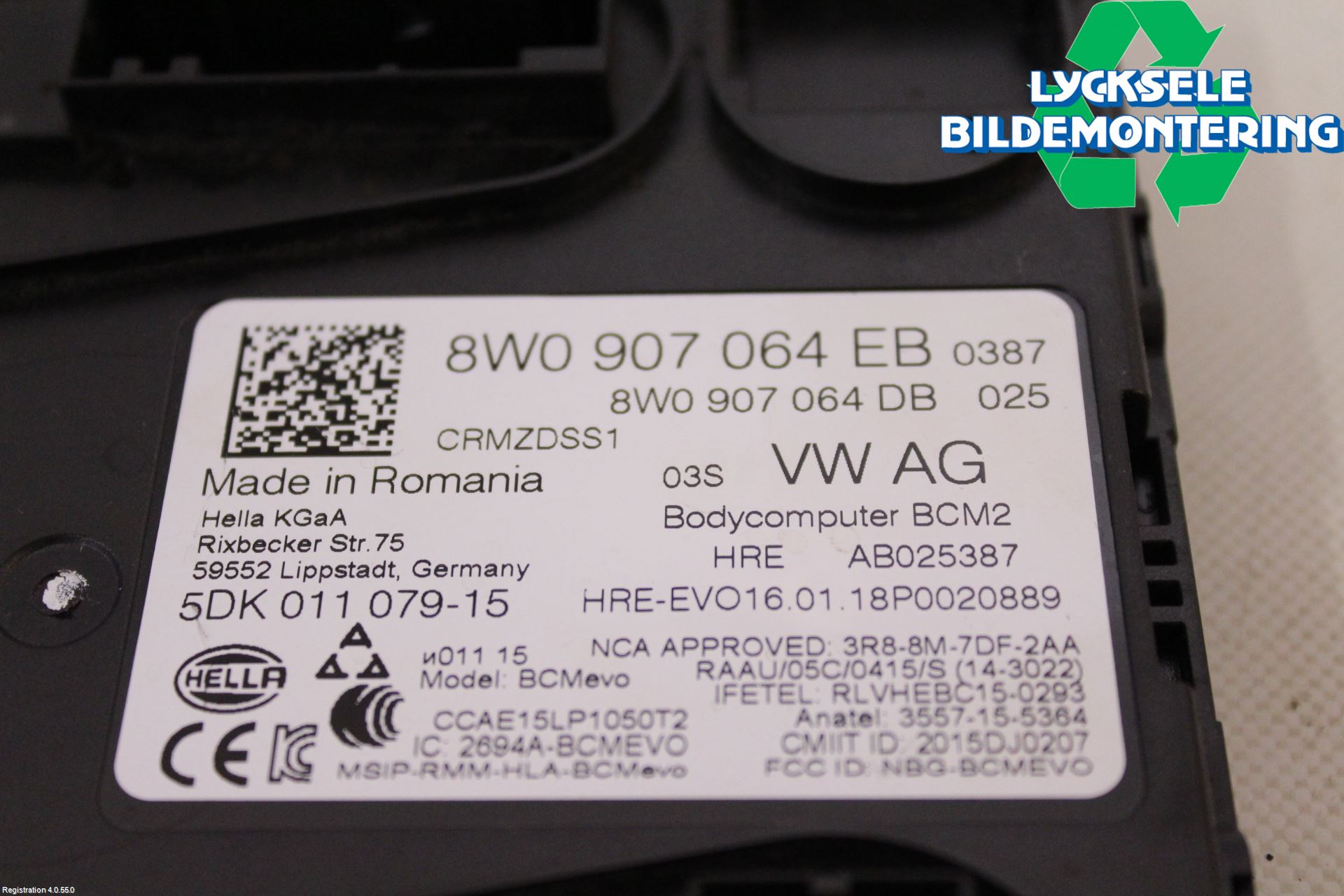 Audi A4/S4 B9 16-19 Komfort Styrdon