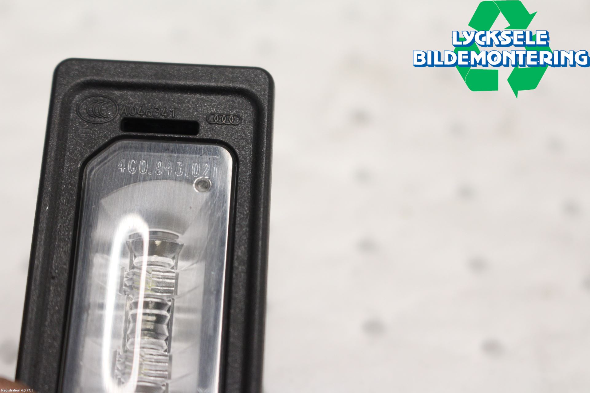 Audi A5 07-16 Skylt Belysning