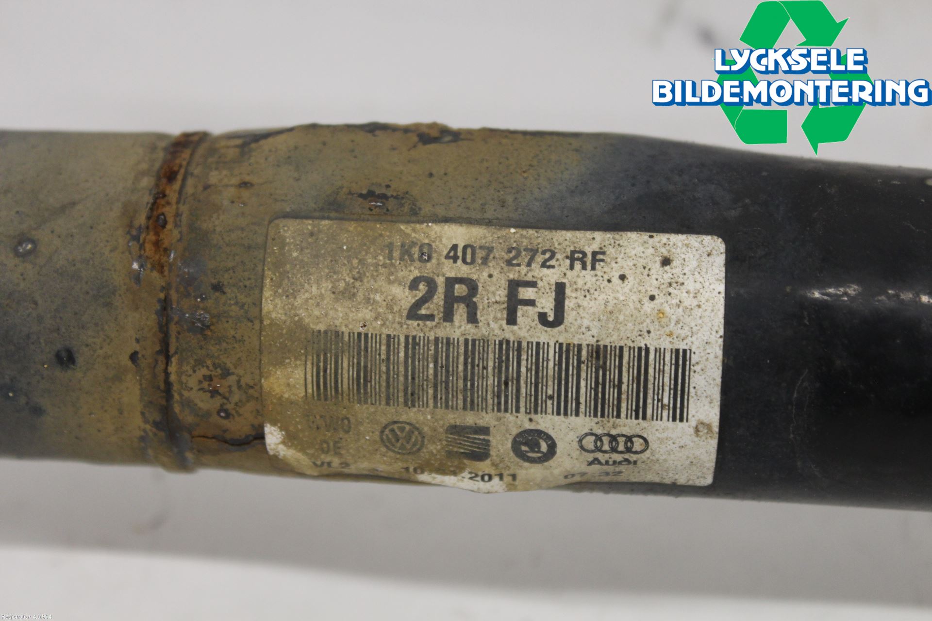 Volkswagen VW GOLF PLUS/CROSS GOLF 04-14 Drivaxel Fram Höger