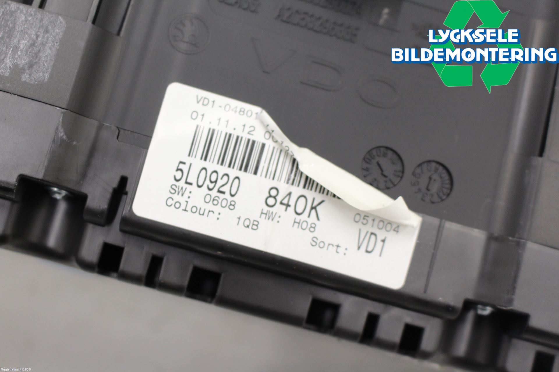 Skoda YETI Instrument Komb