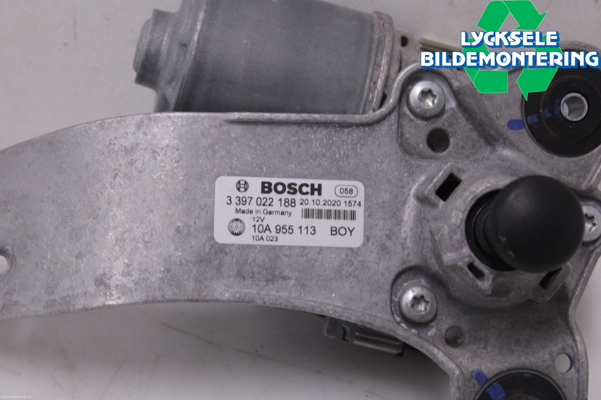 Volkswagen VW ID.3 21- Torkarmotor Vindruta