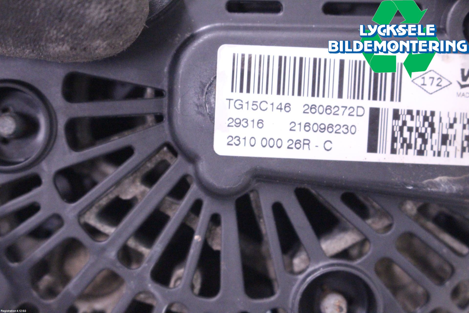 Mercedes-Benz MB CITAN (W415) 13-21 Generator