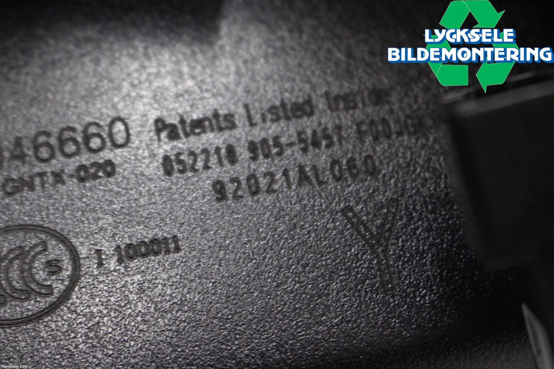 Subaru OUTBACK 15-20 Spegel Invändig El