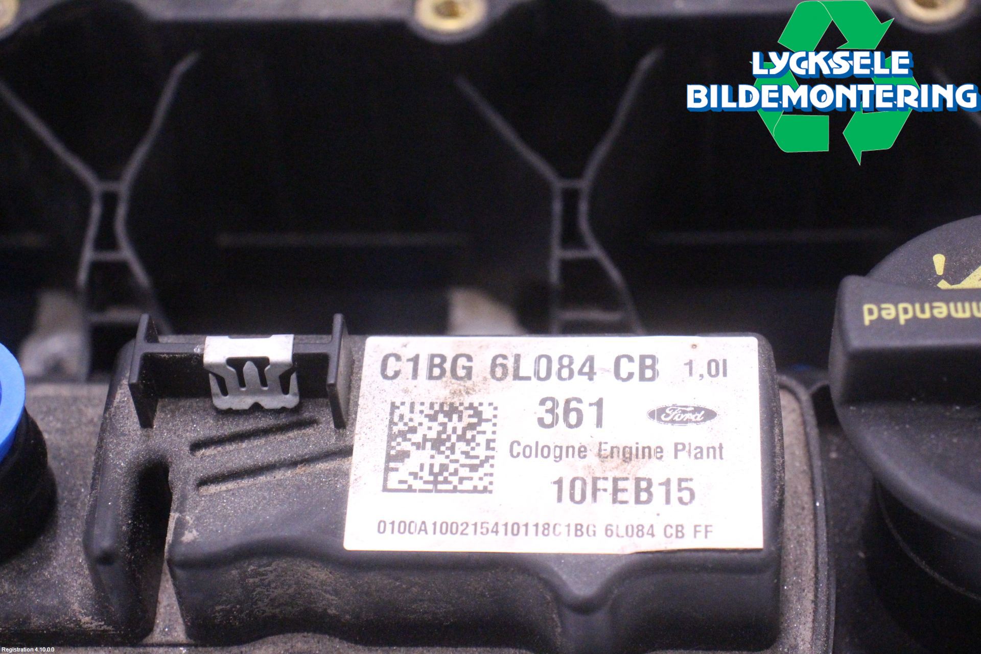 Ford FIESTA 13-17 Topplock Bensin